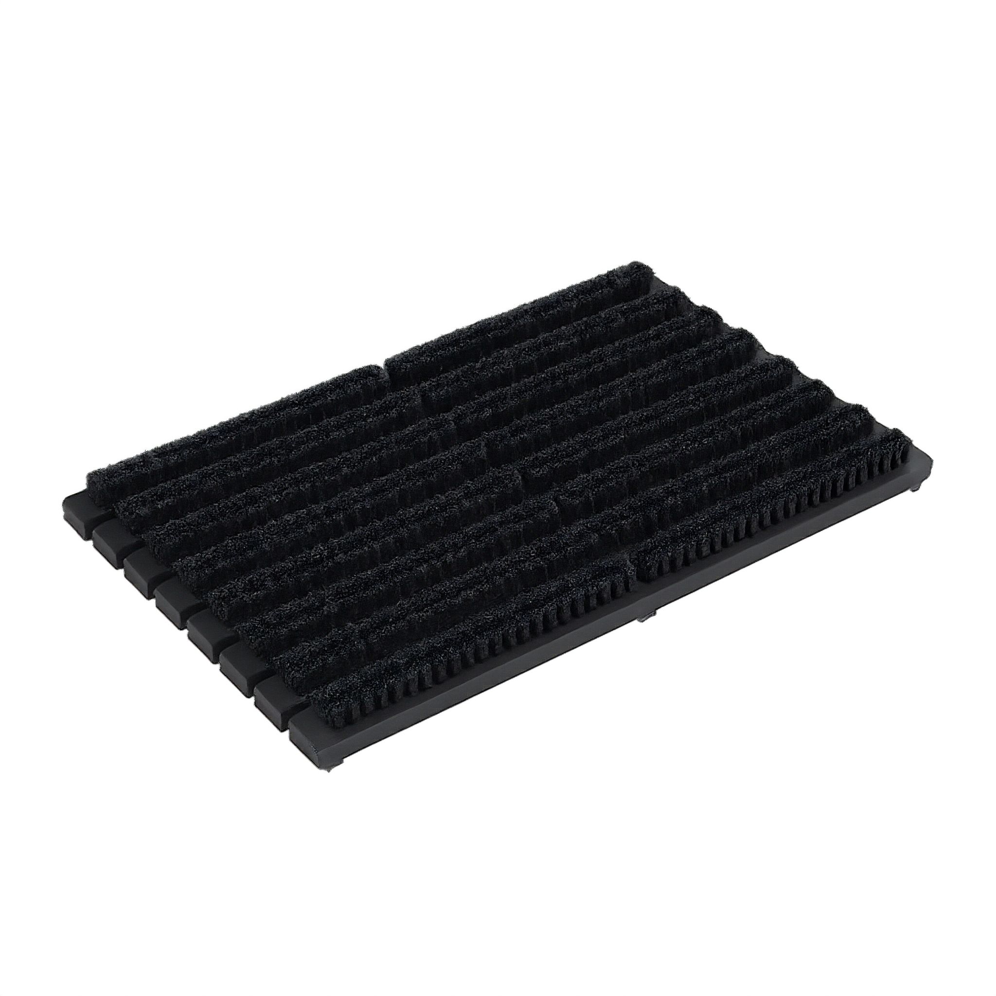 Schuhabstreifer in Schwarz Schwarz
