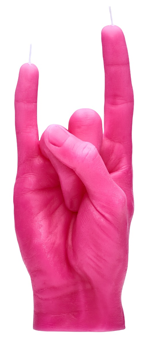Kerze You Rock Pink