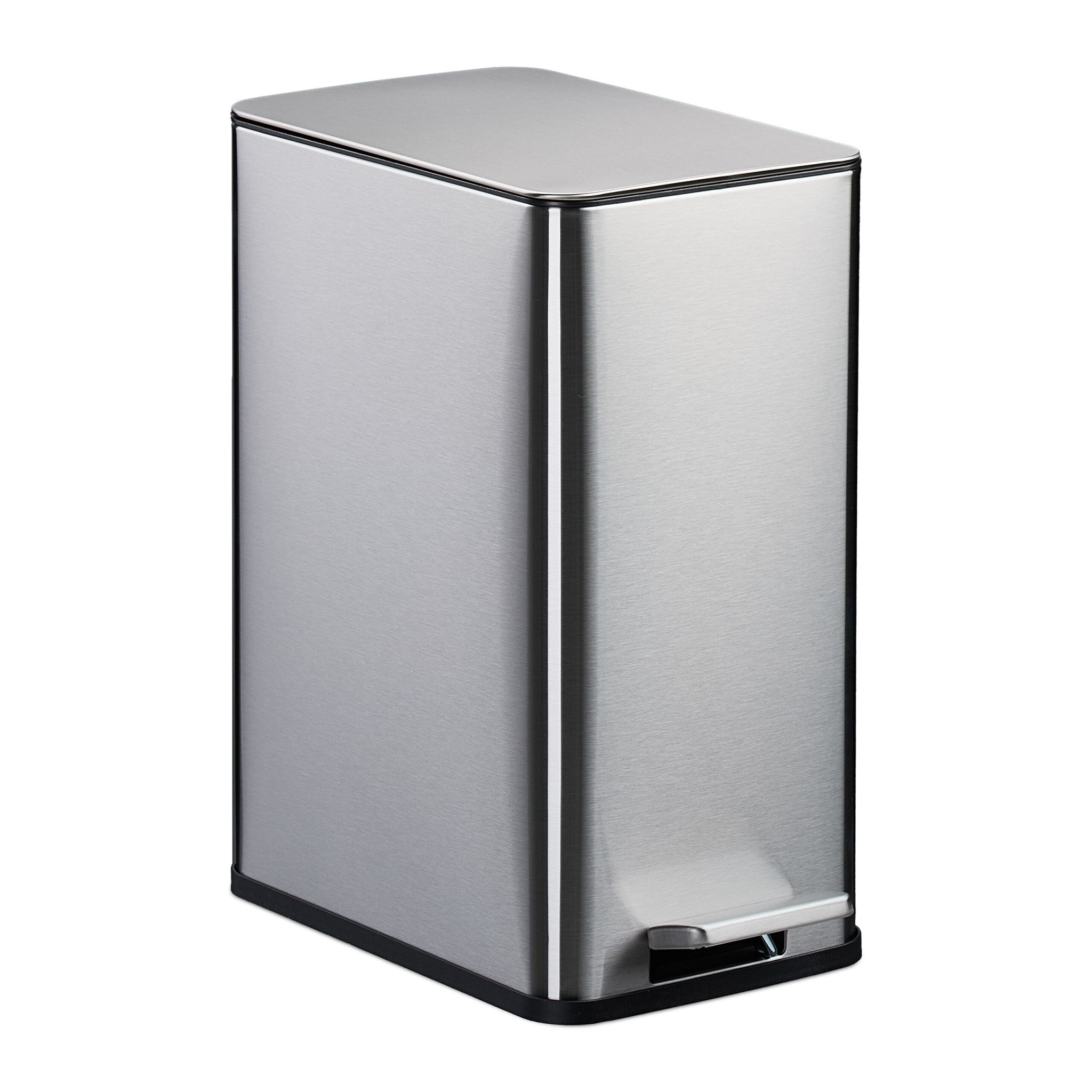 Kosmetikeimer 10 Liter Schwarz-Silber