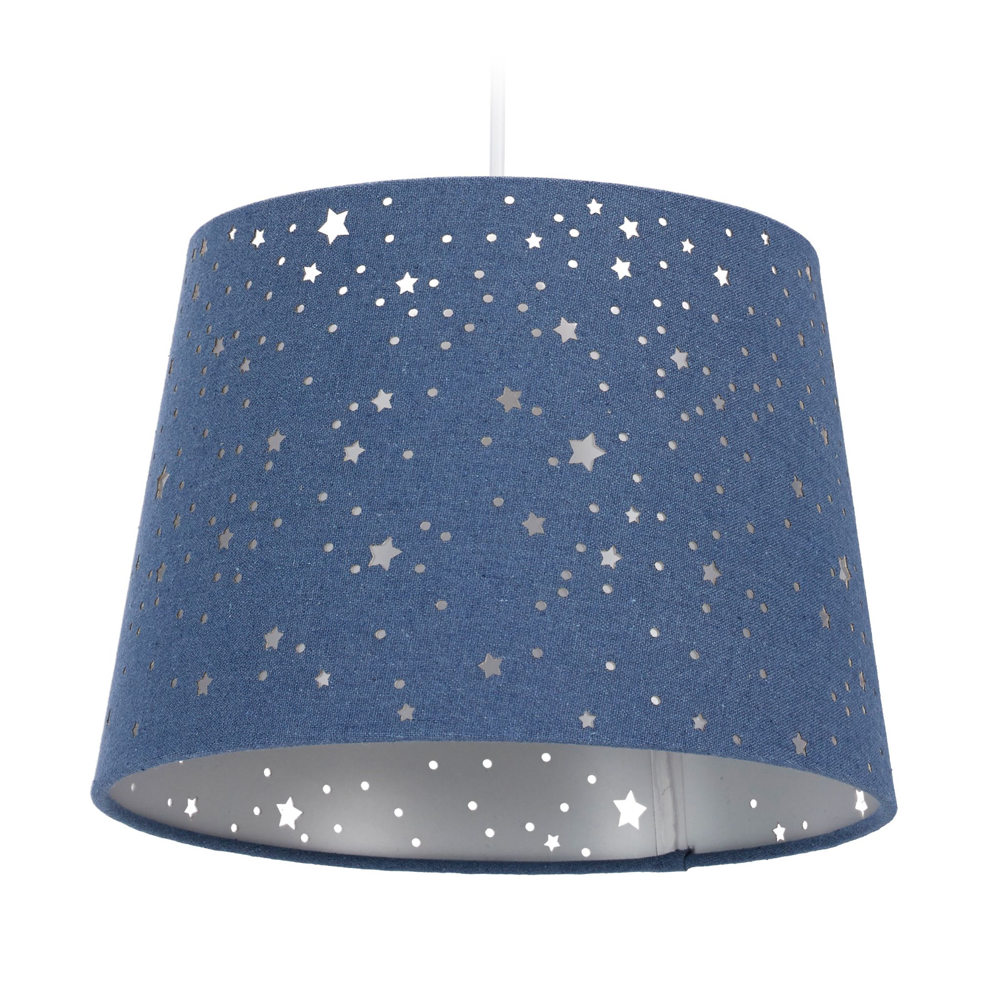 Kinderzimmerlampe Sterne Dunkelblau