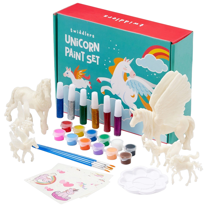 Einhorn Malset 3D
