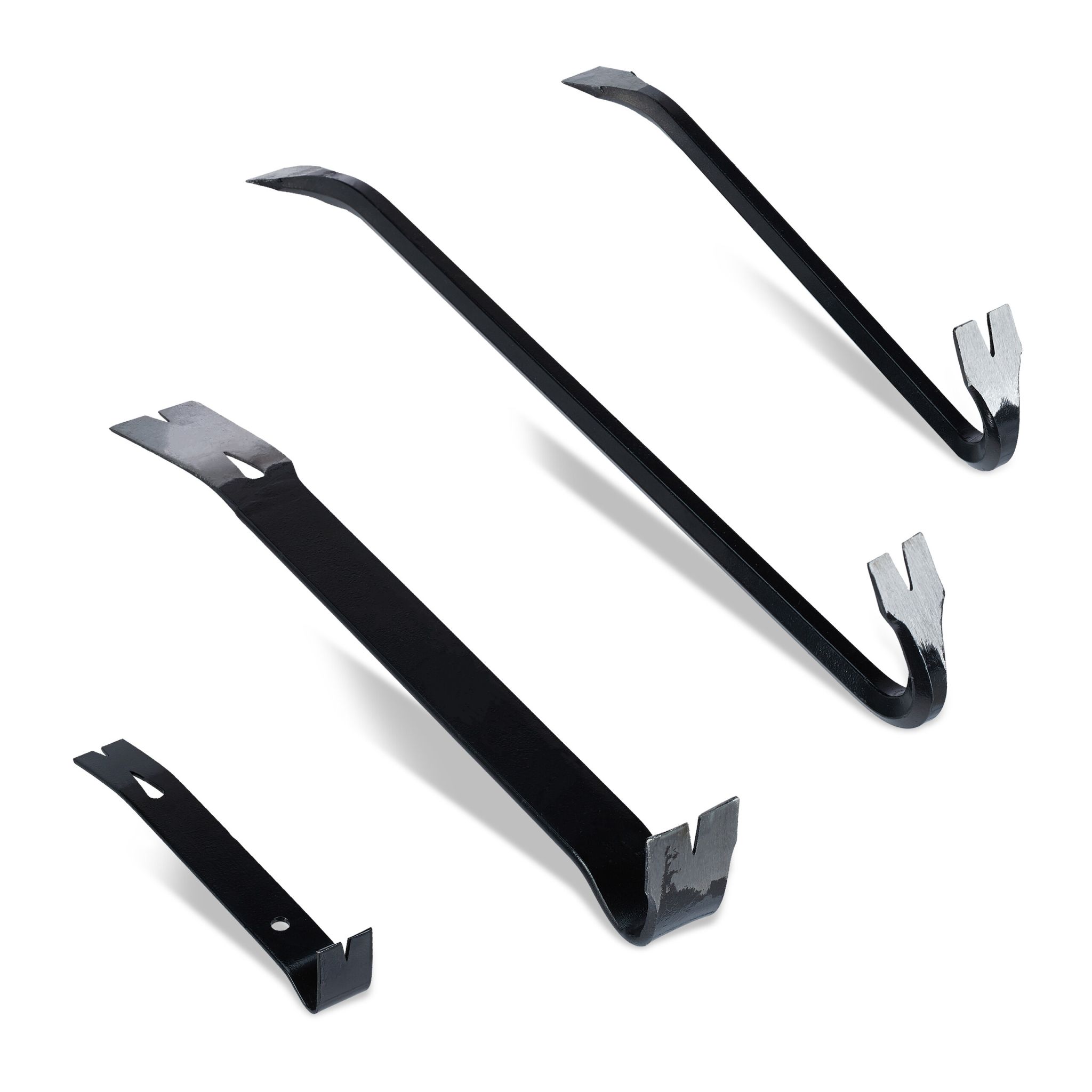 Brecheisen 4-tlg. Set Schwarz