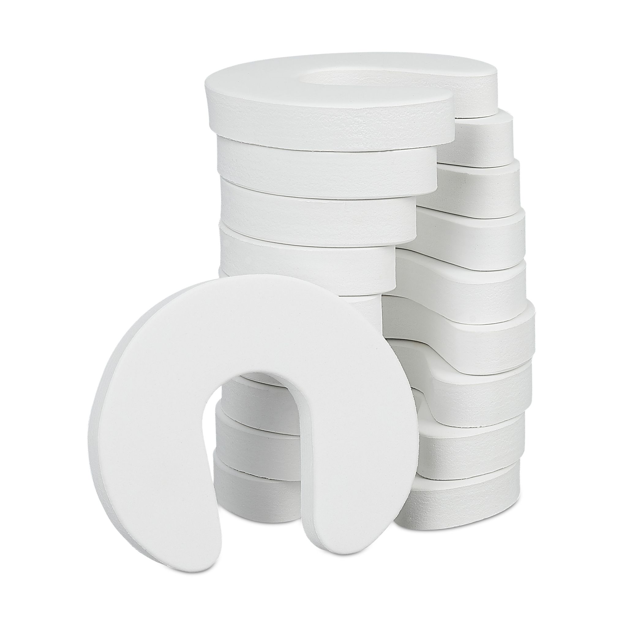 Tür Klemmschutz 10er-Set Weiss