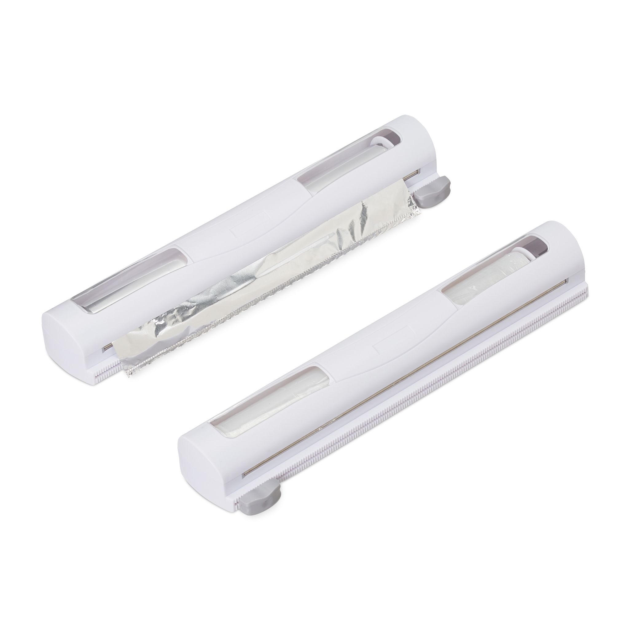 Folienschneider 2er-Set Weiss