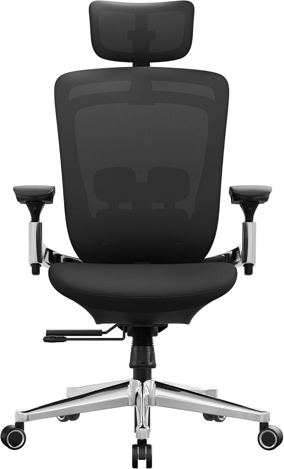 Bürostuhl Ergonomisch Verstellbar Belastbar Tintenschwarz