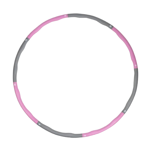 Fitness Hula-Hoop Reifen Gewichtet 1,1 Kg Pink