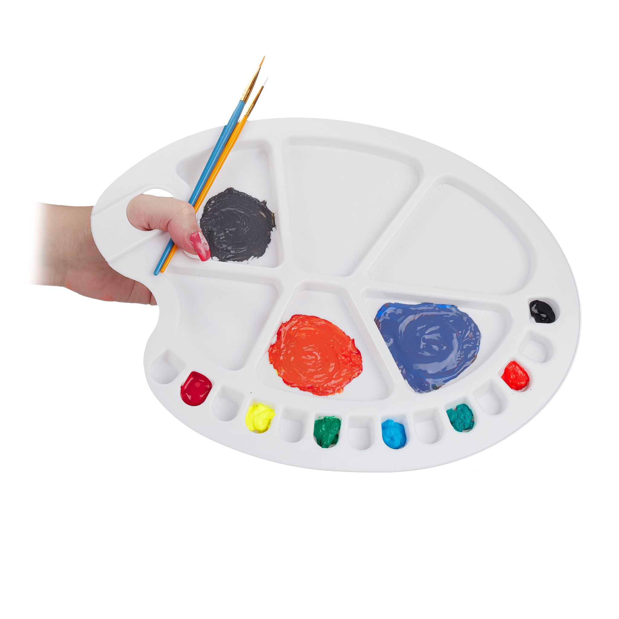 Mischpalette für Farben Weiss
