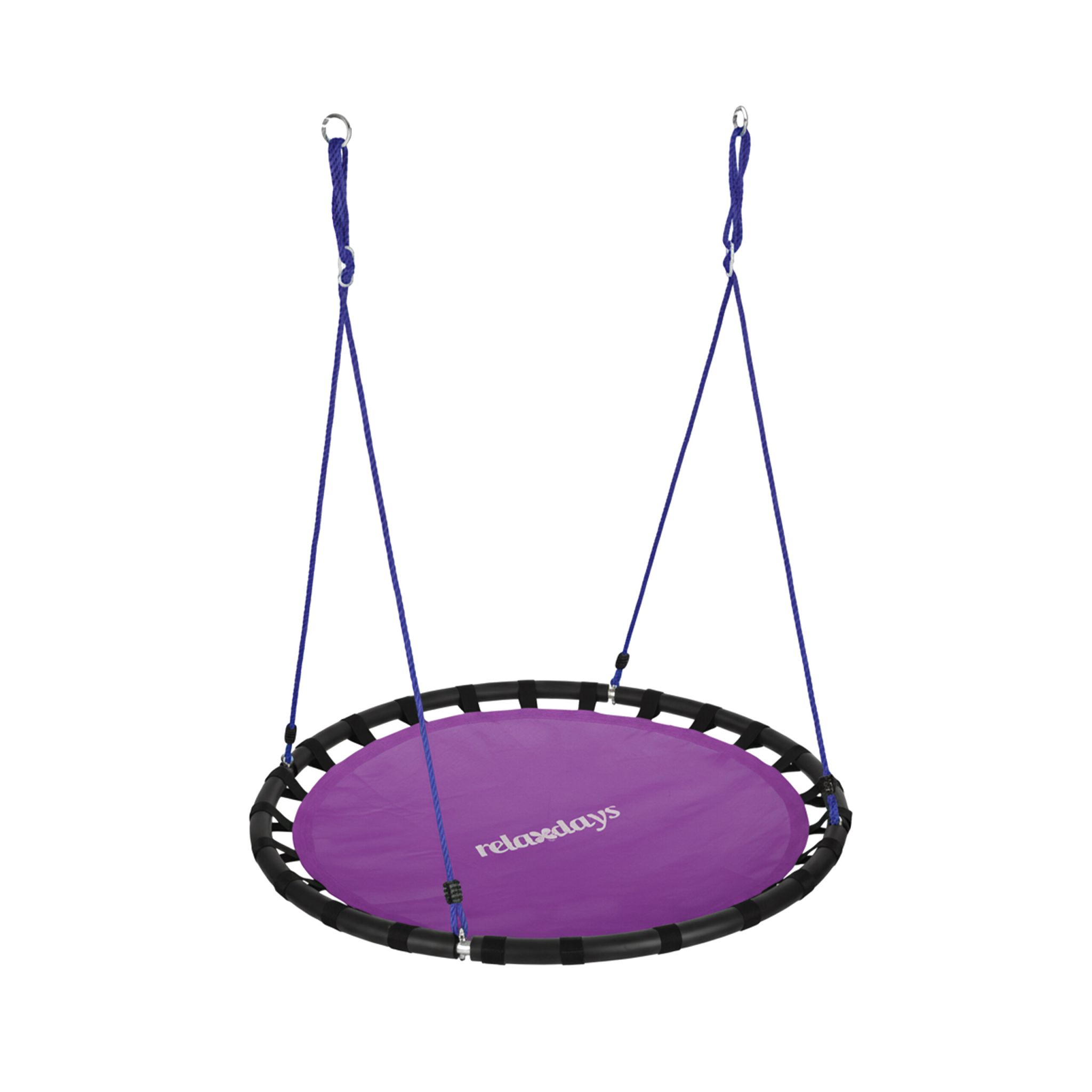 Nestschaukel 120cm Lila-Schwarz