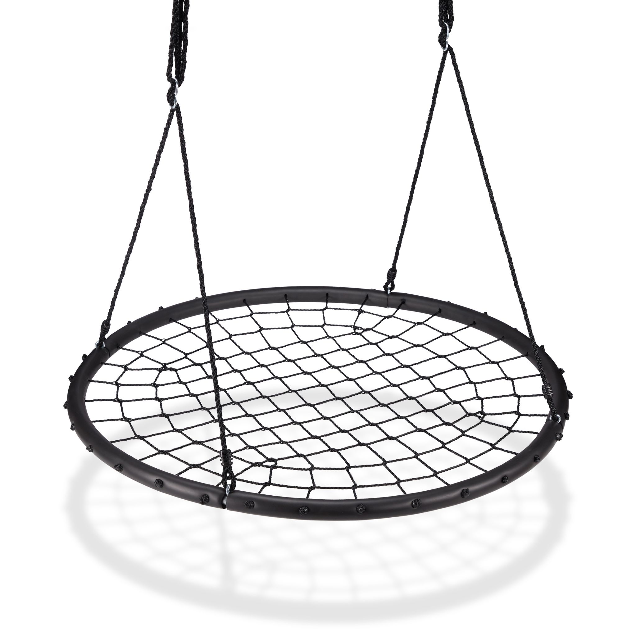 Nestschaukel mit Netz 120cm Schwarz