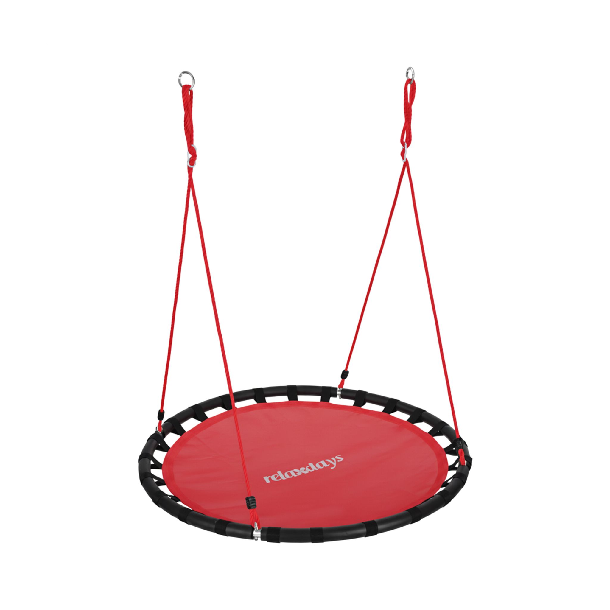Nestschaukel 120cm Rot-Schwarz