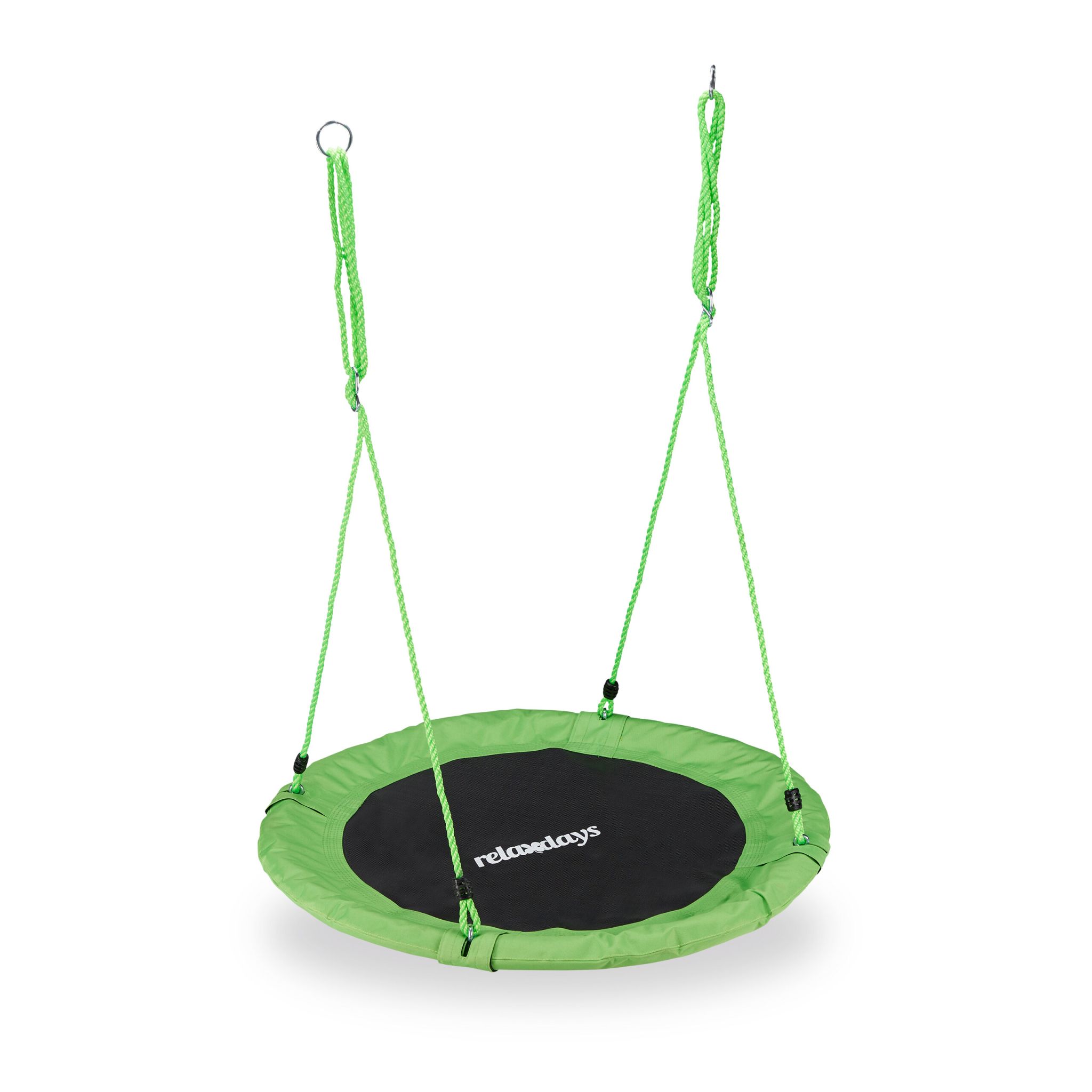 Nestschaukel 110cm Weiss-Grün-Schwarz