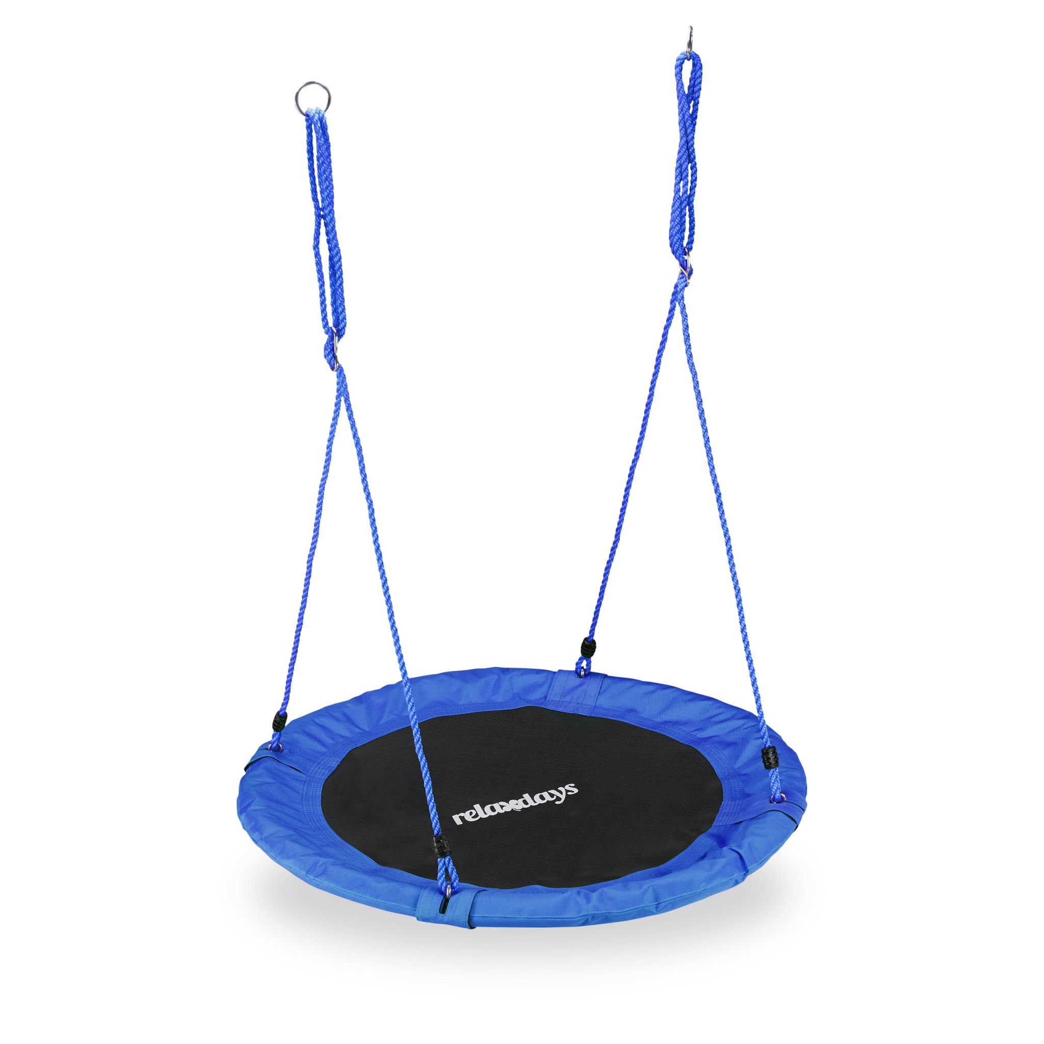 Nestschaukel 90cm Weiss-Blau-Schwarz