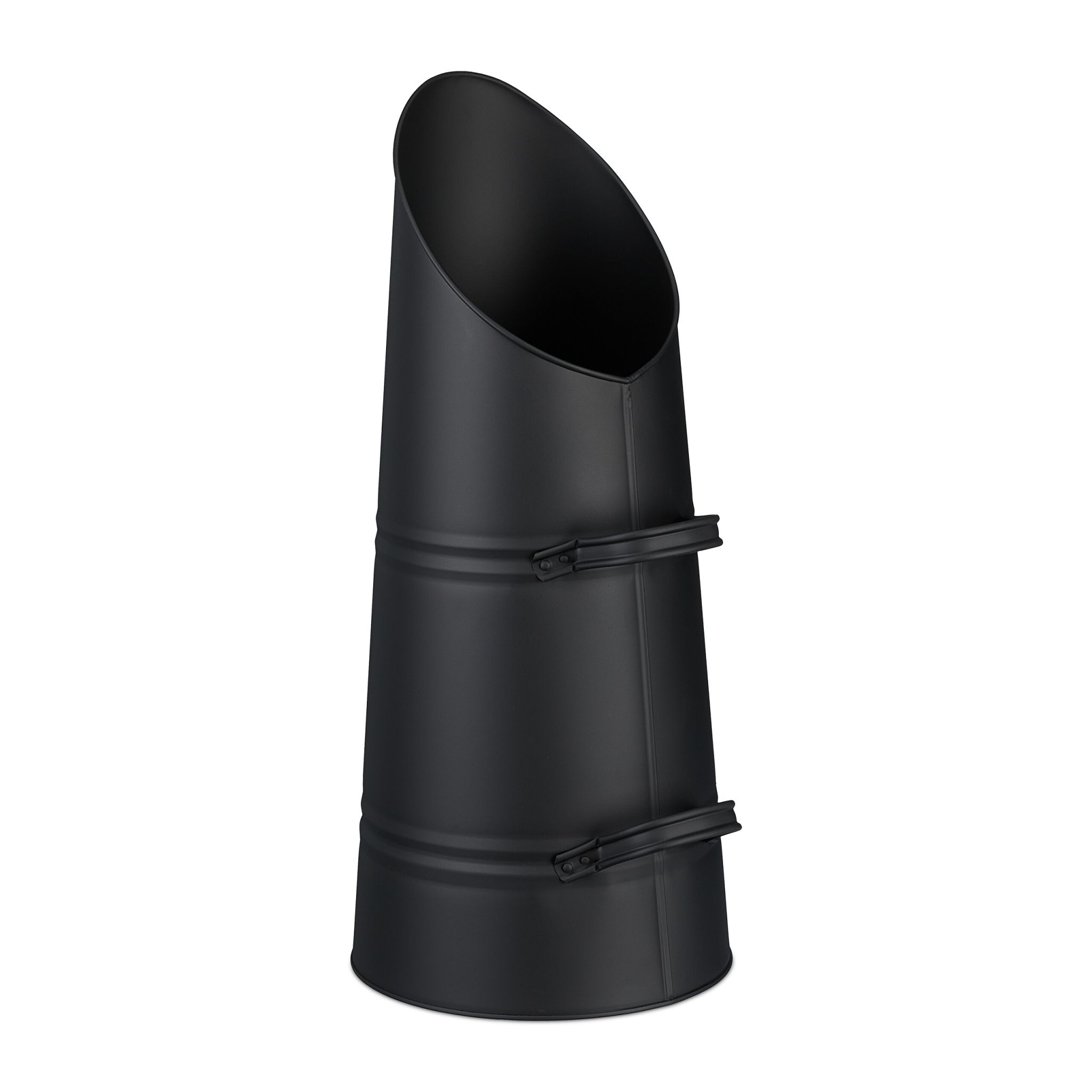 Kohlenschütte 16L Schwarz