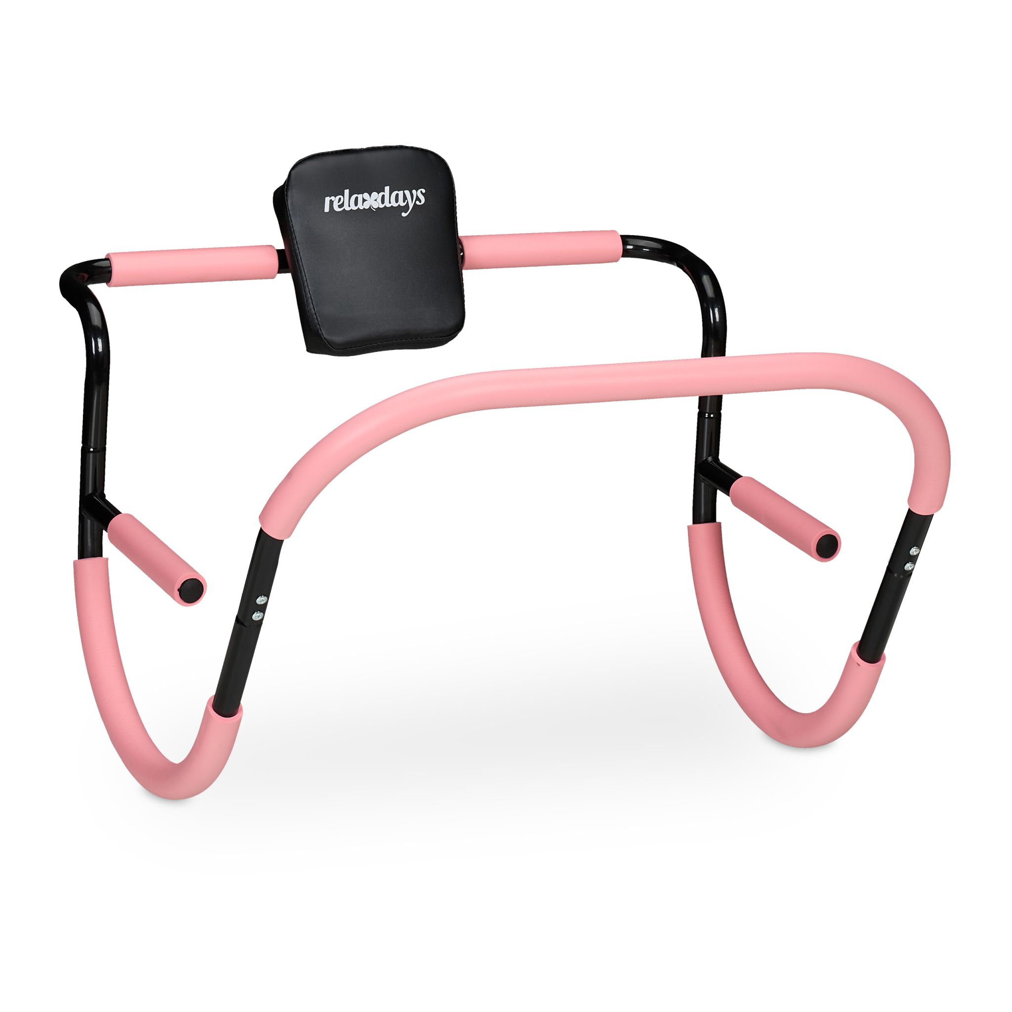 Bauchtrainer AB Roller für Zuhause Rosa-Schwarz