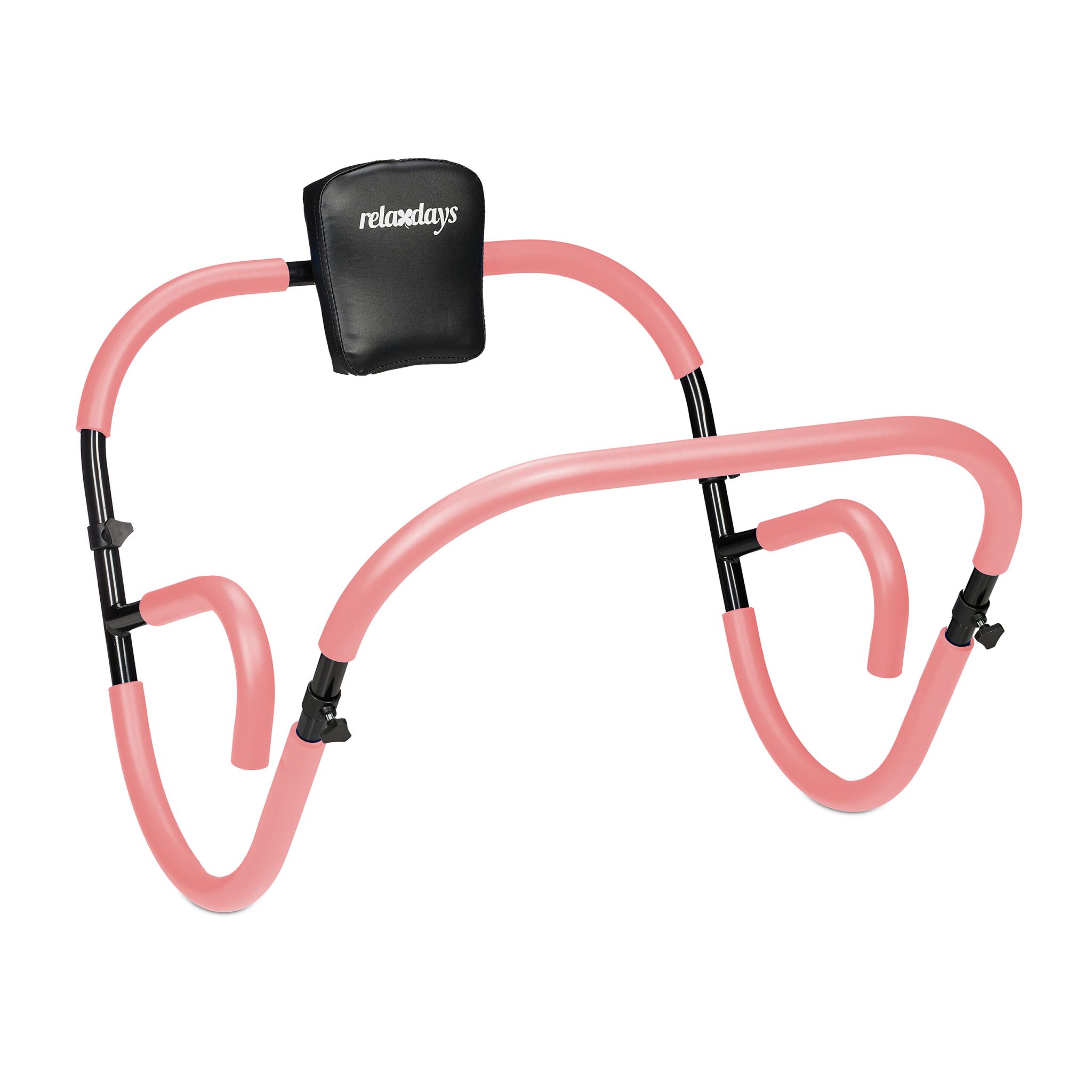 Bauchtrainer AB Roller für Zuhause Rosa-Schwarz
