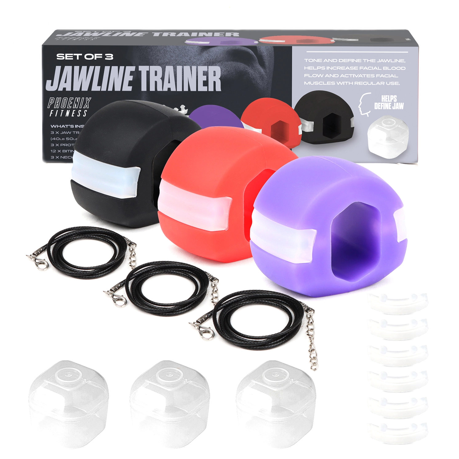 Kiefertraining Set Silikon
