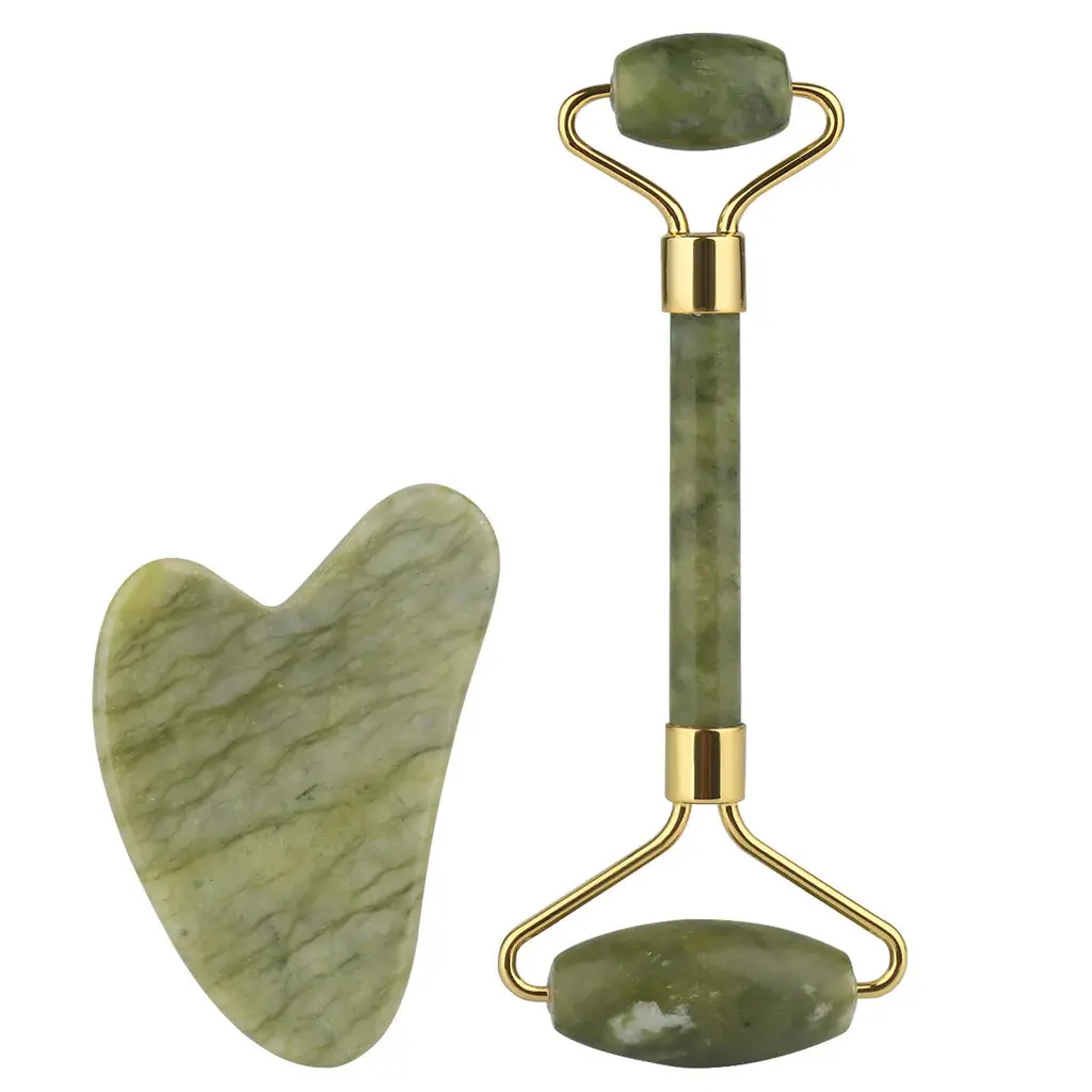 Jade-Roller und Gua Sha