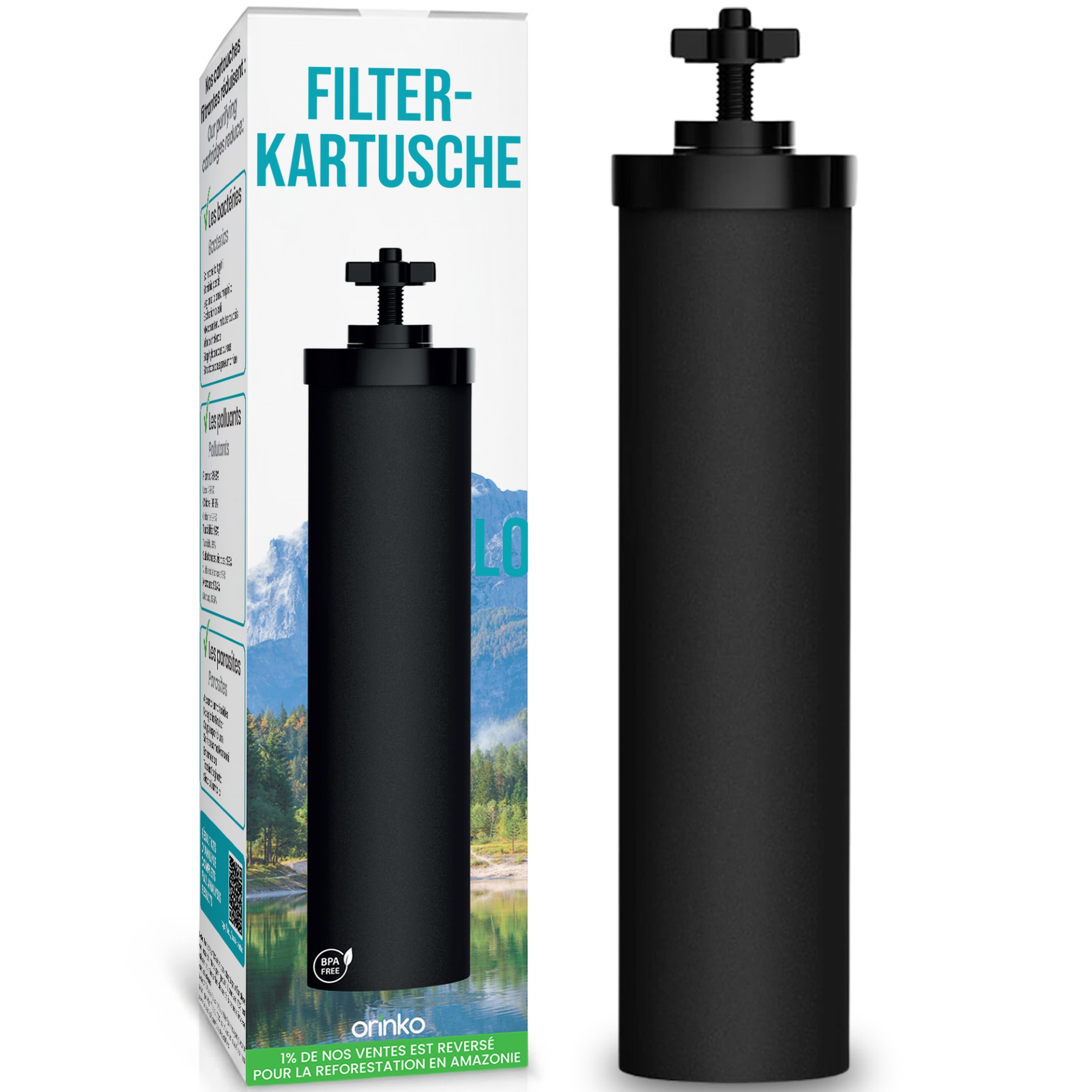 Gravity Wasserfilter für Berkey & Berkefeld 1er