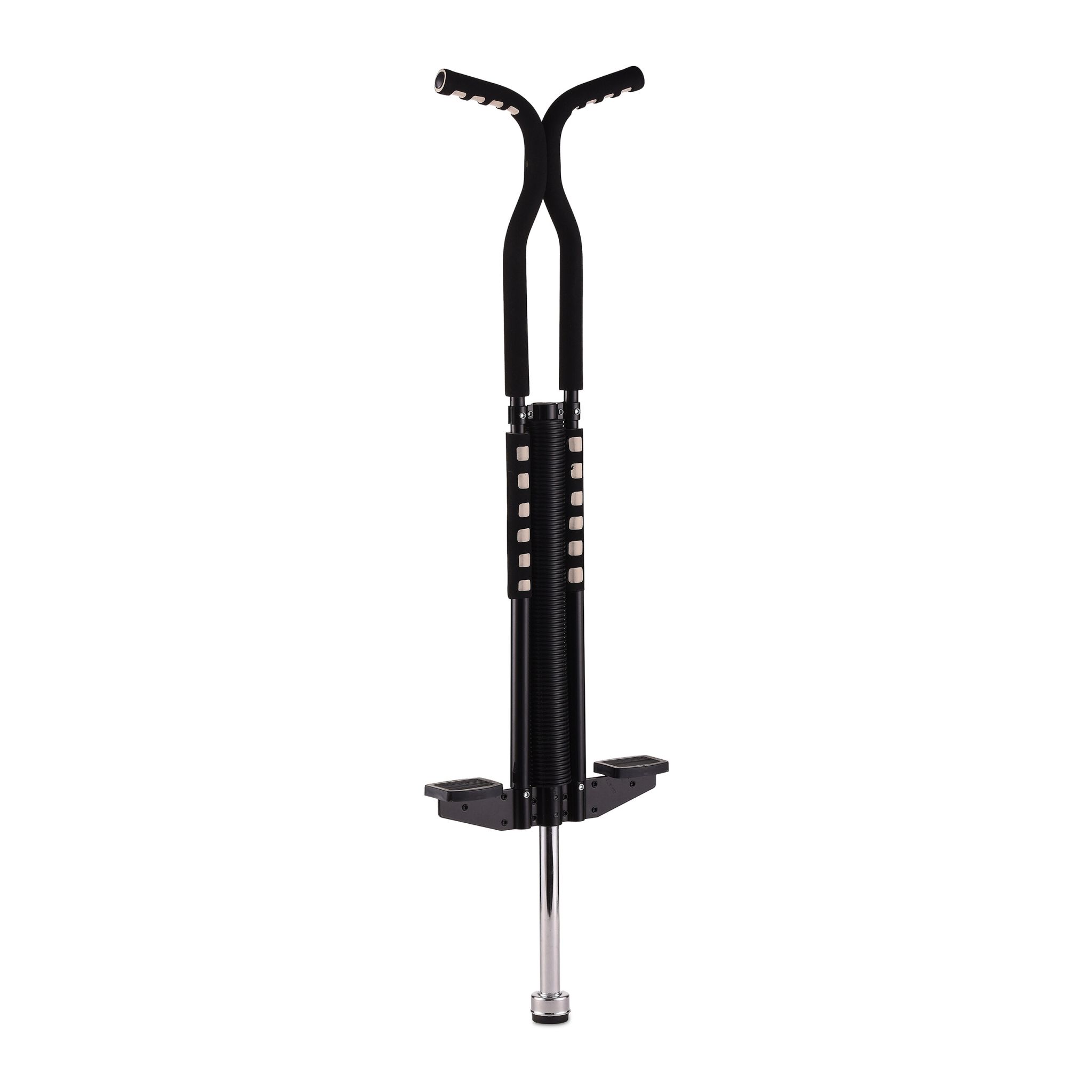 Pogo Stick für Kinder bis 60 kg Schwarz-Silber