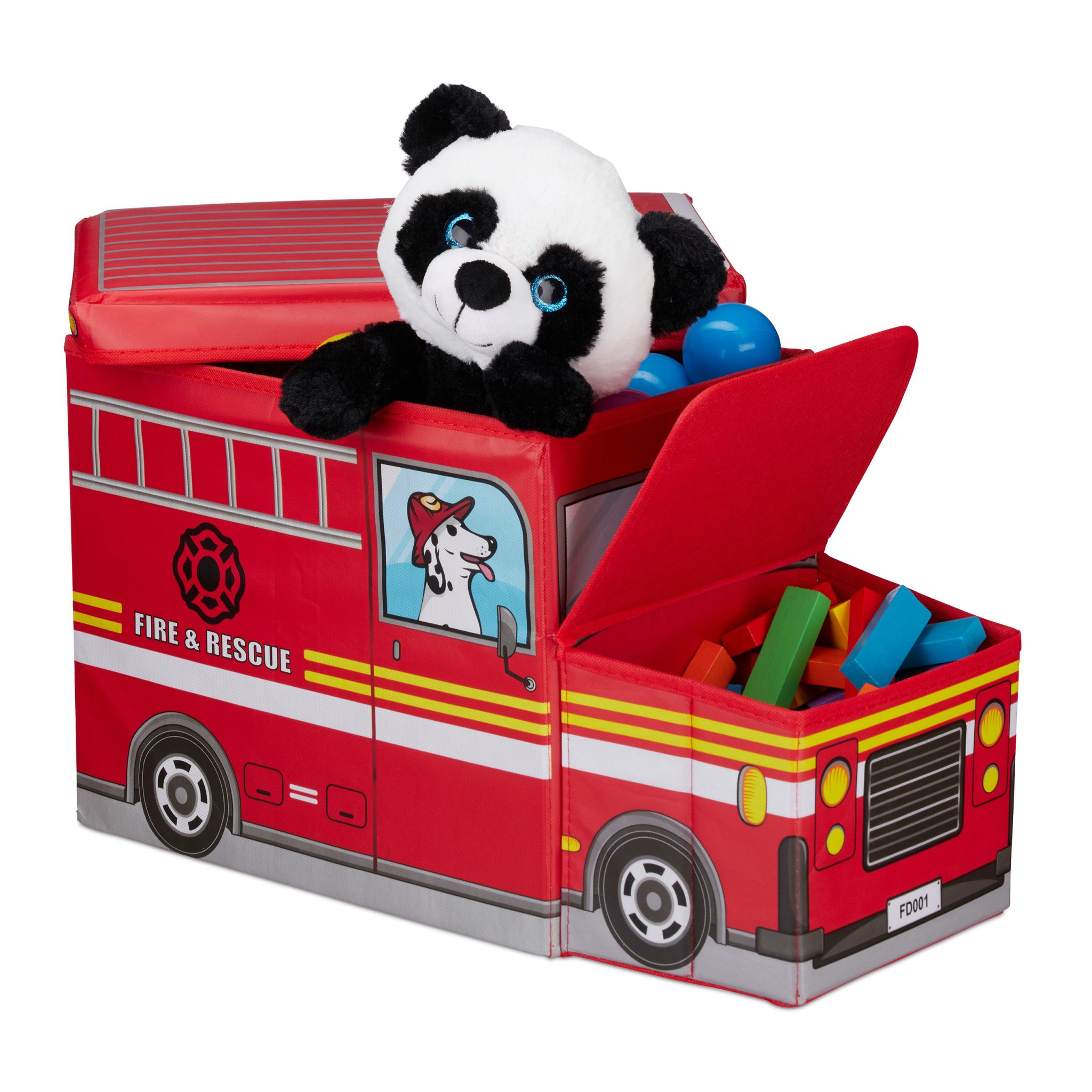Sitzbox für Kinder Rot