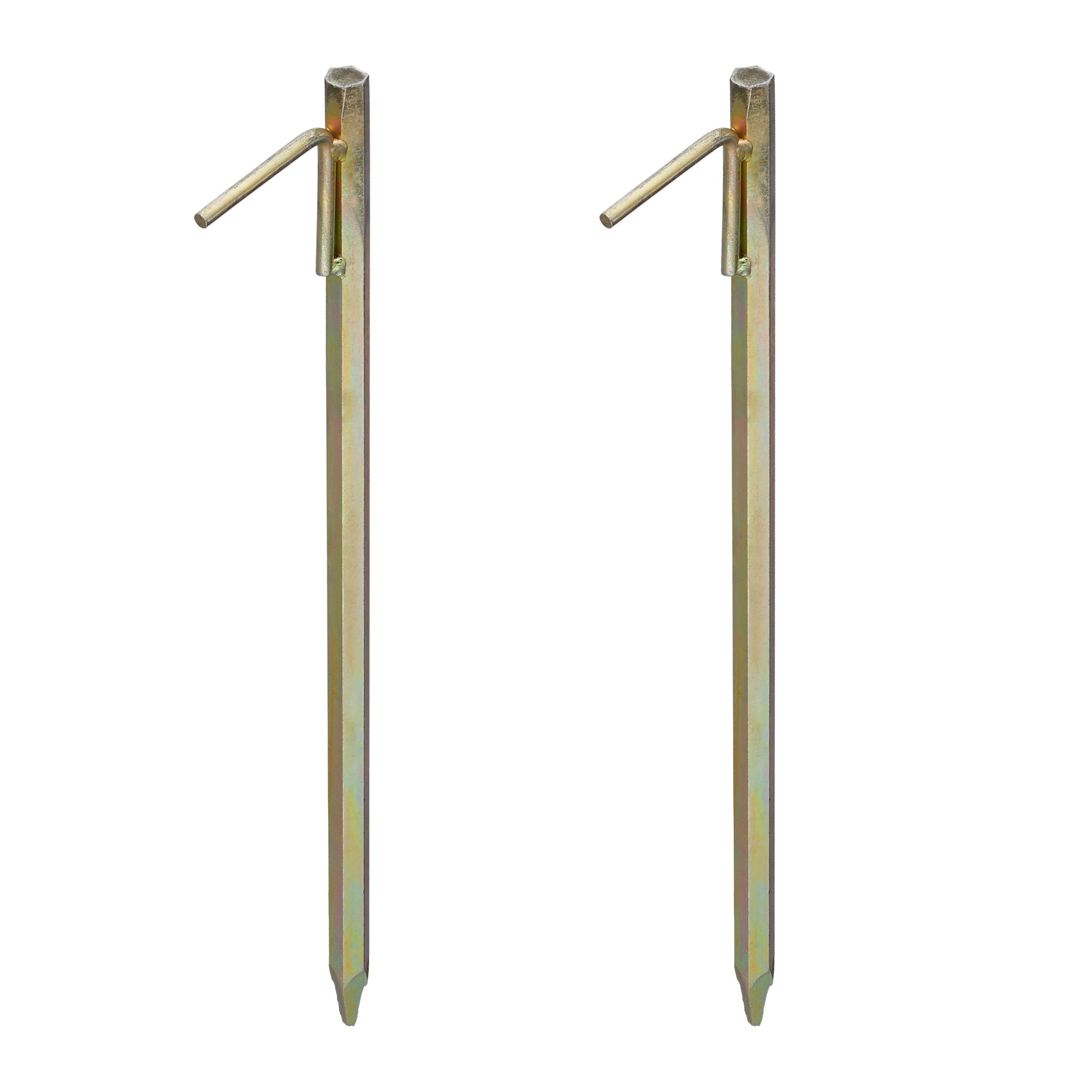 Bodenanker XXL 2er-Set Gold