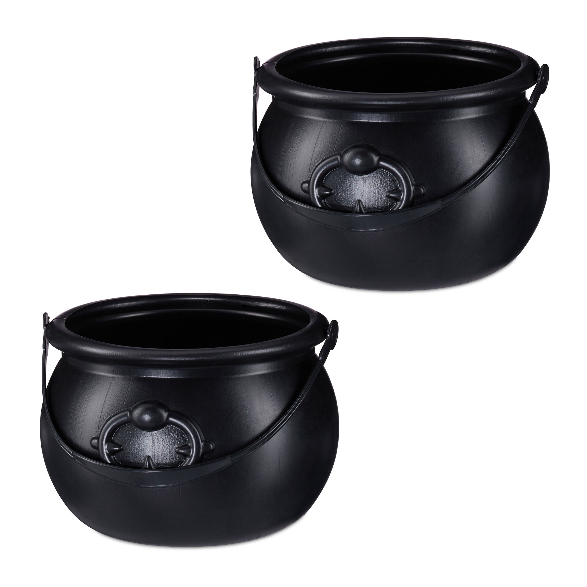 Hexenkessel 2er-Set Schwarz
