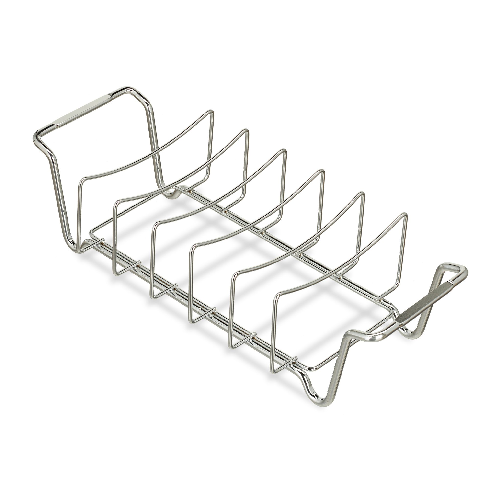 Rippchenhalter 2in1 Silber