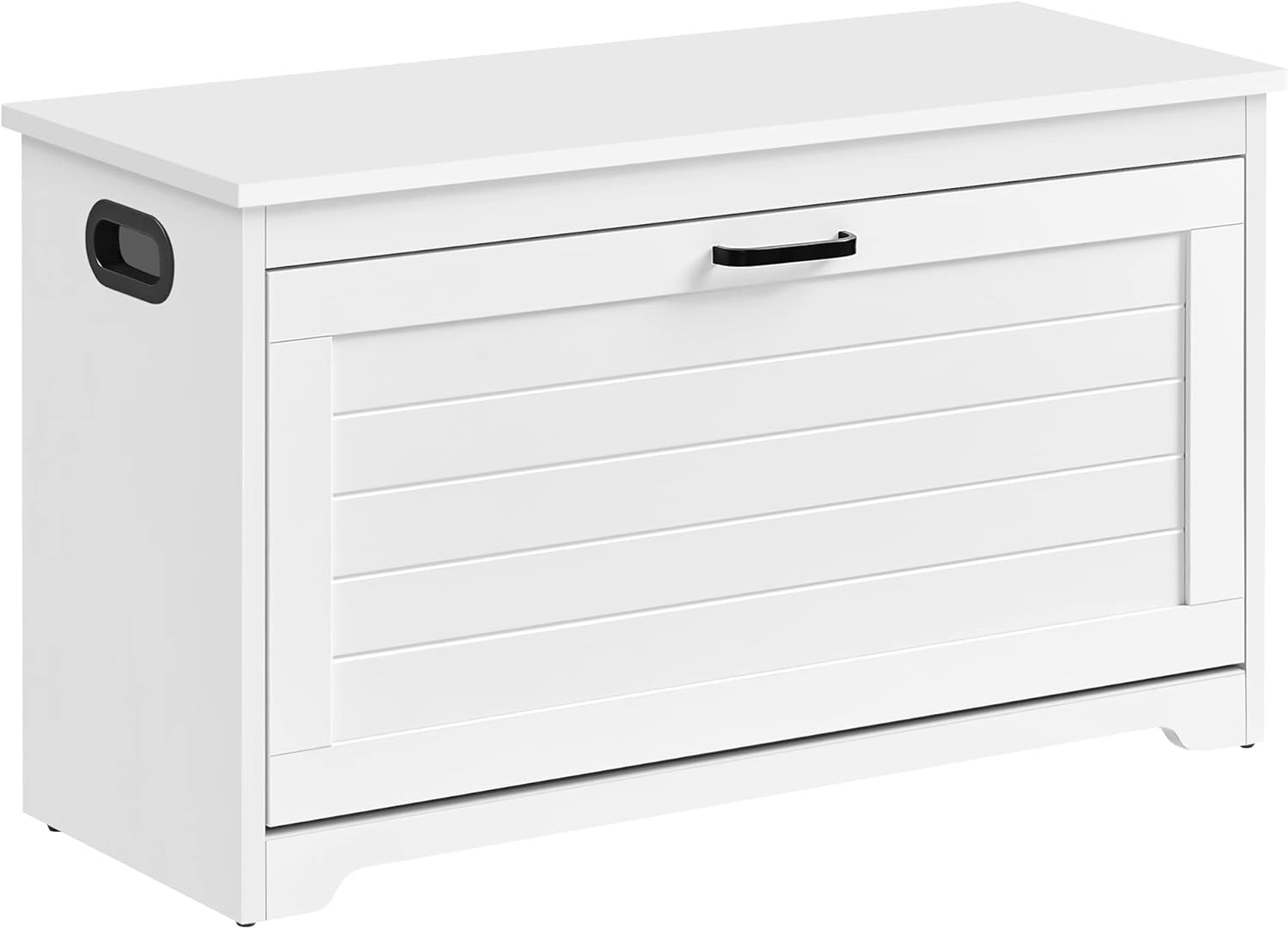 Schuhbank weiss verstellbar 80cm Holz