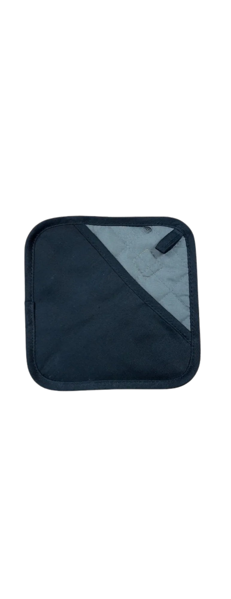 Topflappen schwarz