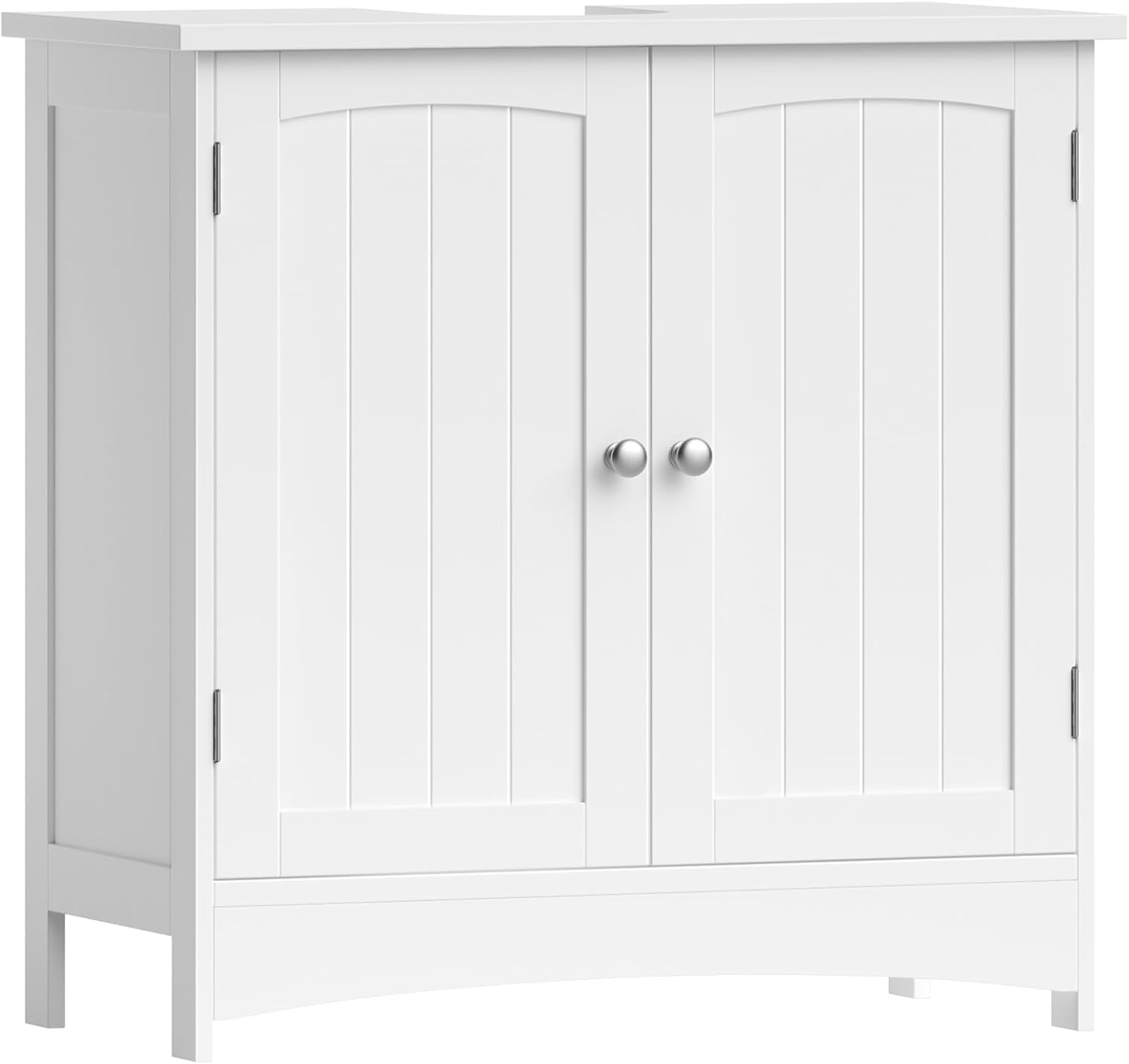 Waschbeckenunterschrank Badschrank mit Türen Weiss