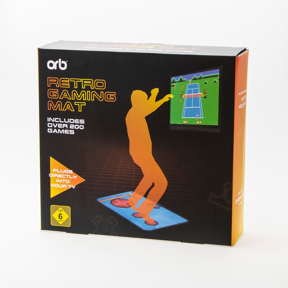 ORB - Retro Gaming Matte - inkl. 200x 8-Bit Spielen