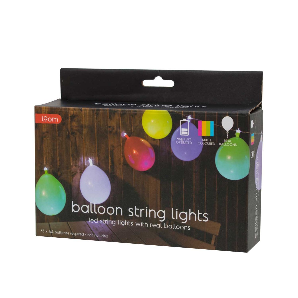 LED Lichterkette Luftballon - Balloon String Lights