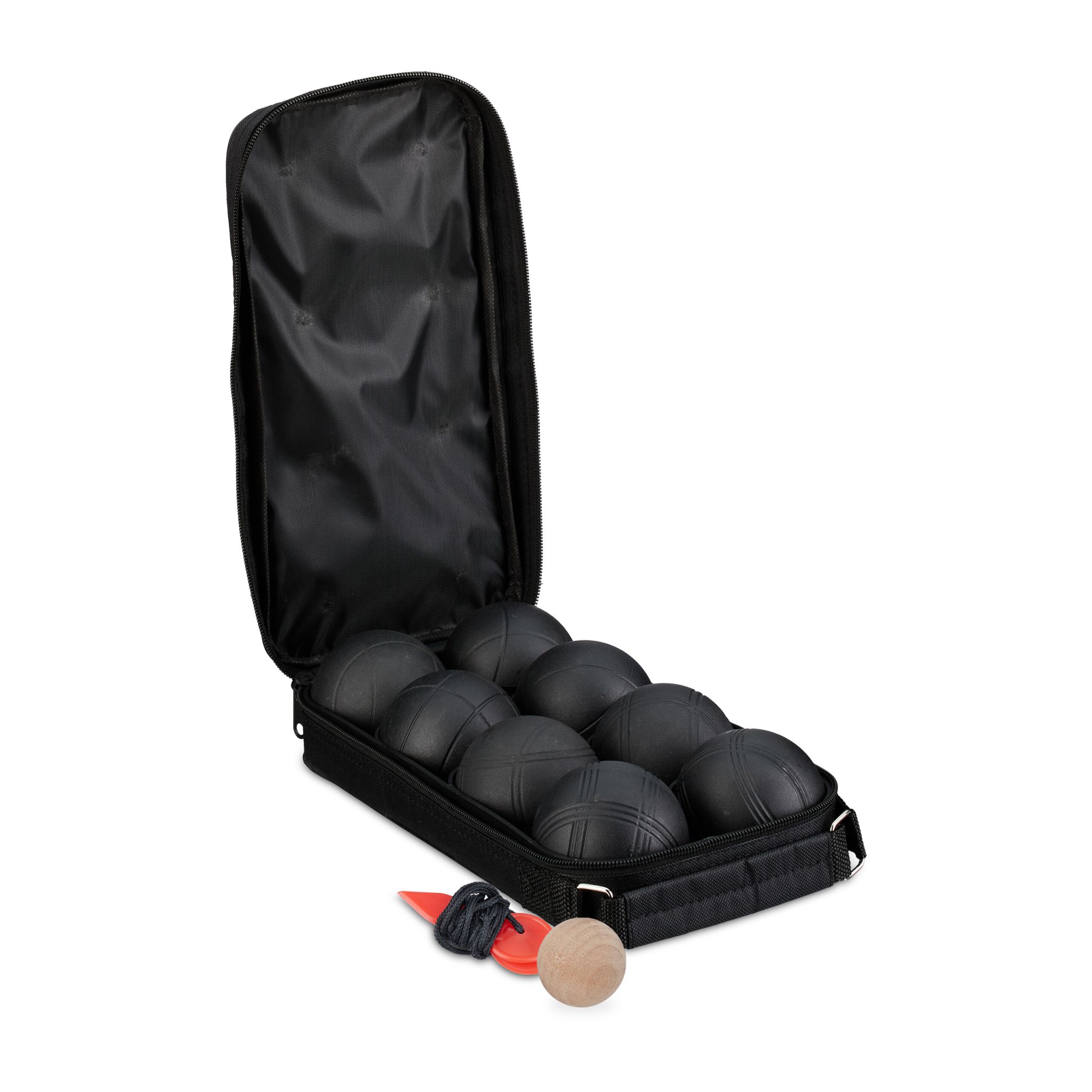 Boule Kugelset mit 8 Kugeln Schwarz