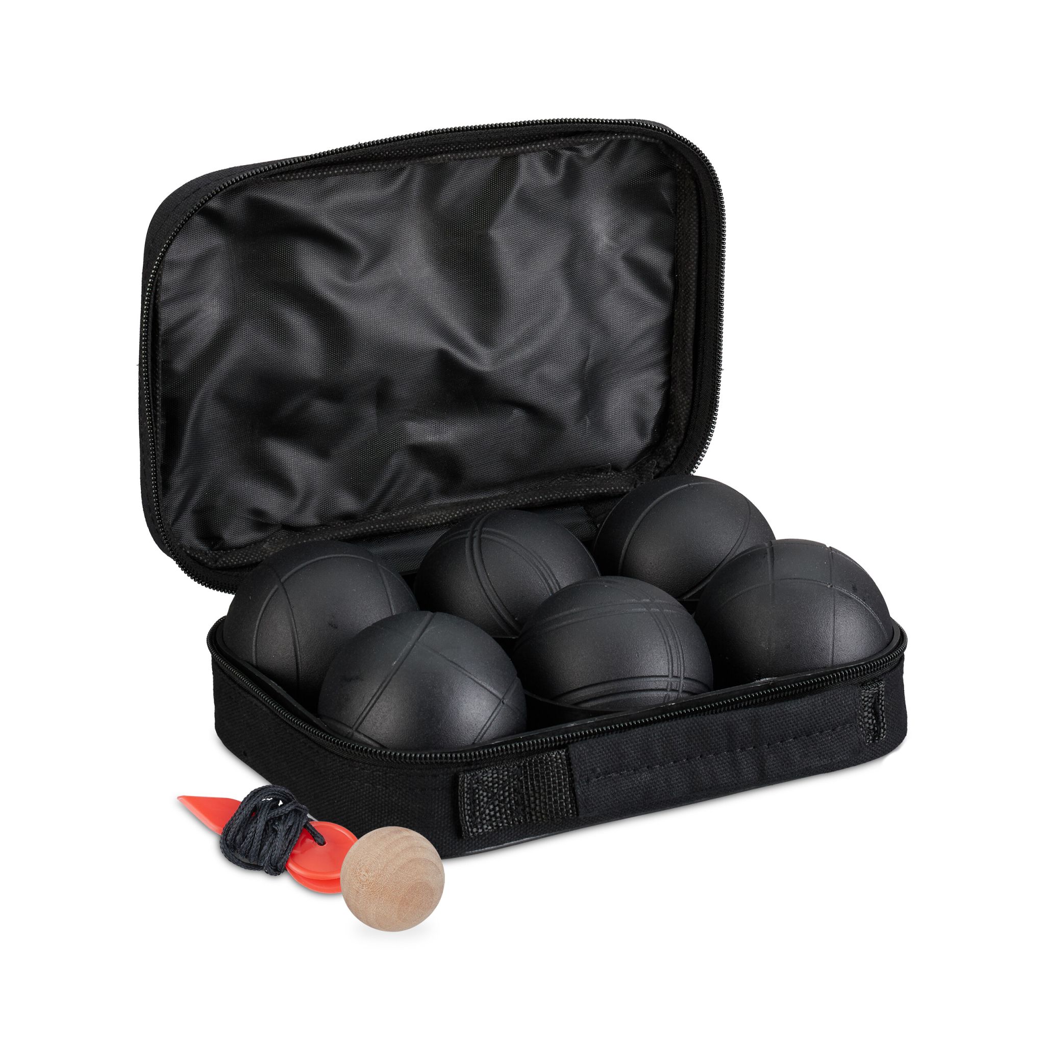 Boule Kugelset mit 6 Kugeln Schwarz
