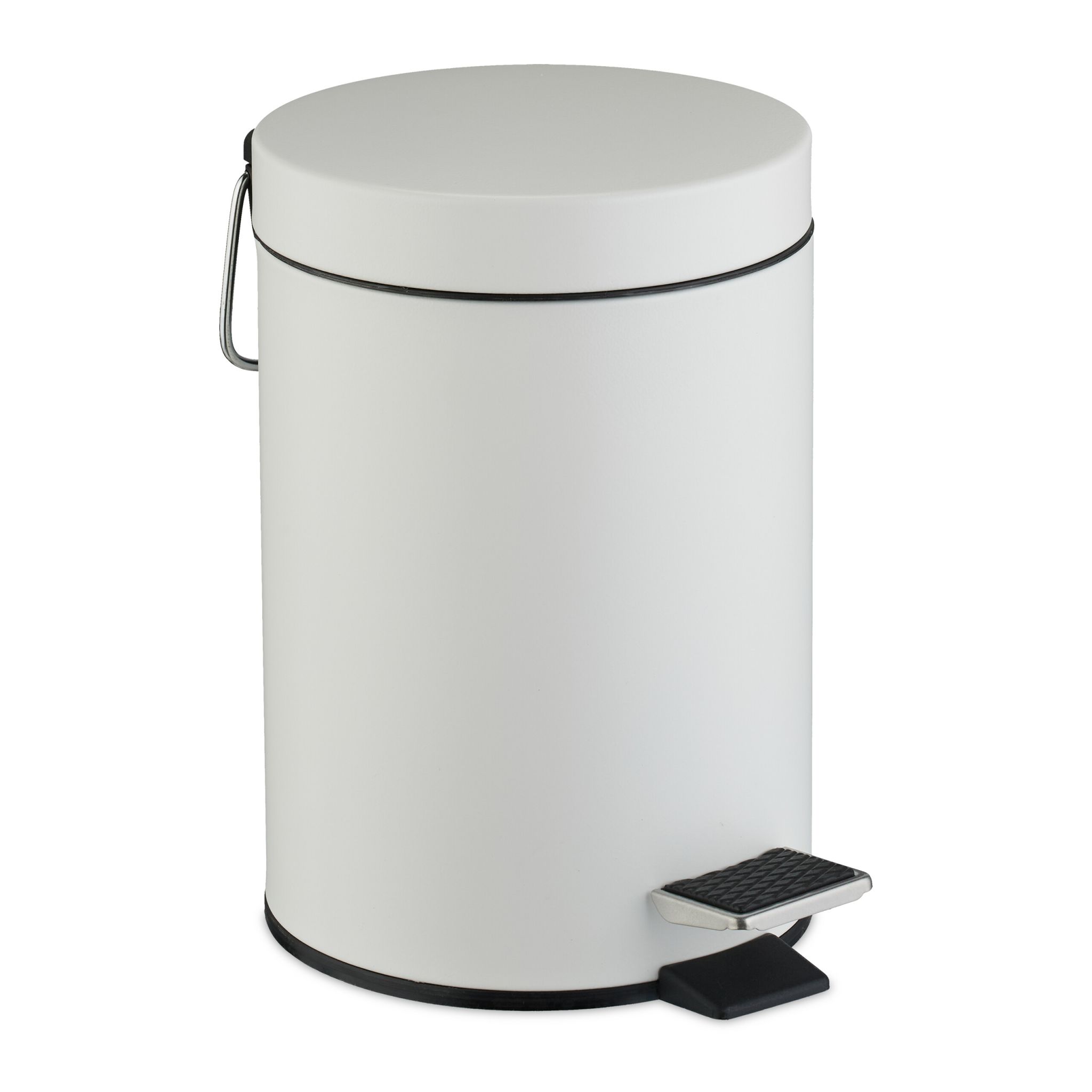 Kosmetikeimer 3 Liter Weiss-Schwarz