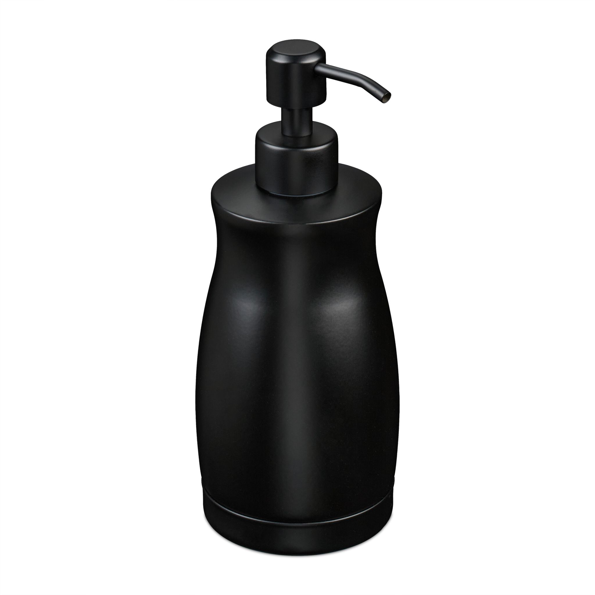 Seifenspender Edelstahl 400 ml Schwarz