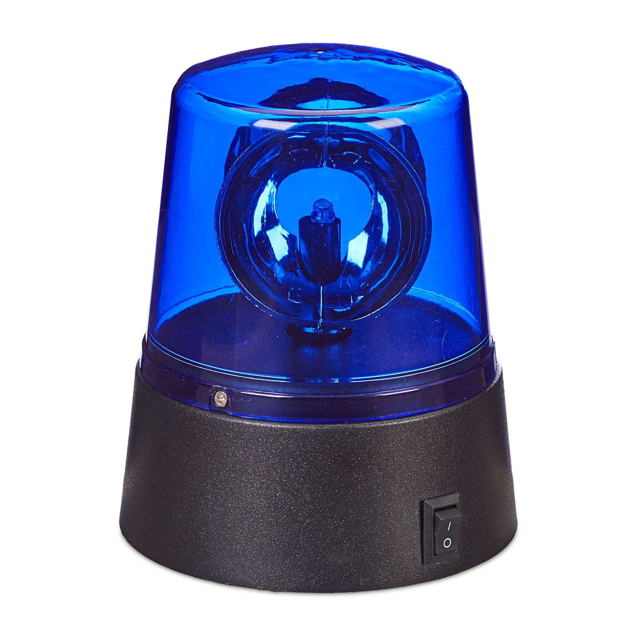 LED Blaulicht Blau-Schwarz