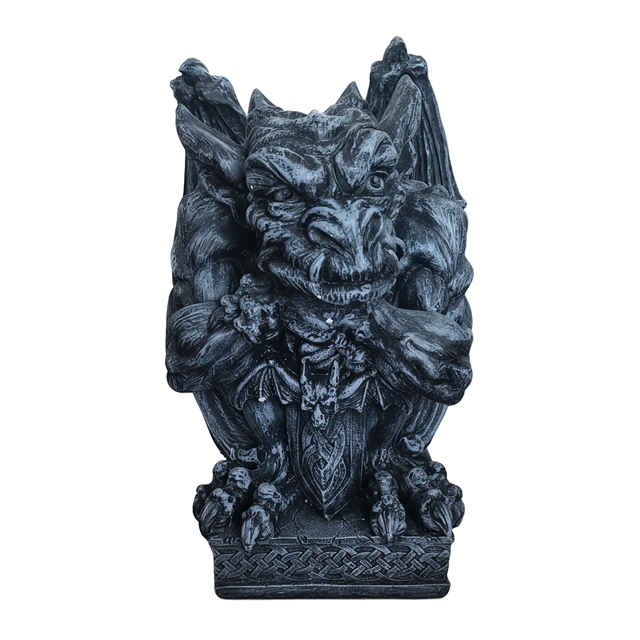 Gargoyle Figur für den Garten Grau