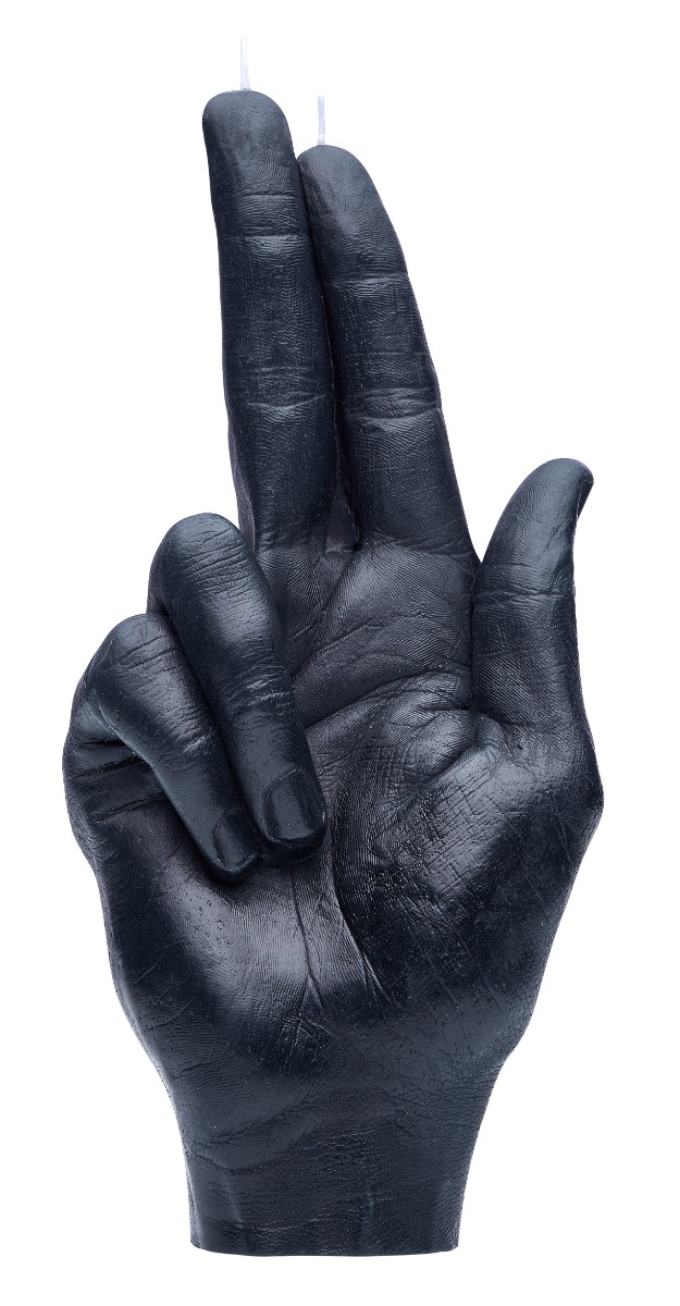 Gun fingers Schwarz