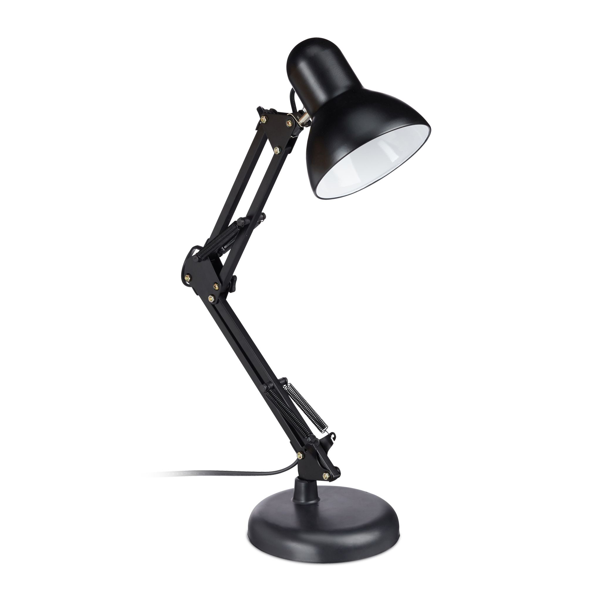 Retro Schreibtischlampe Schwarz