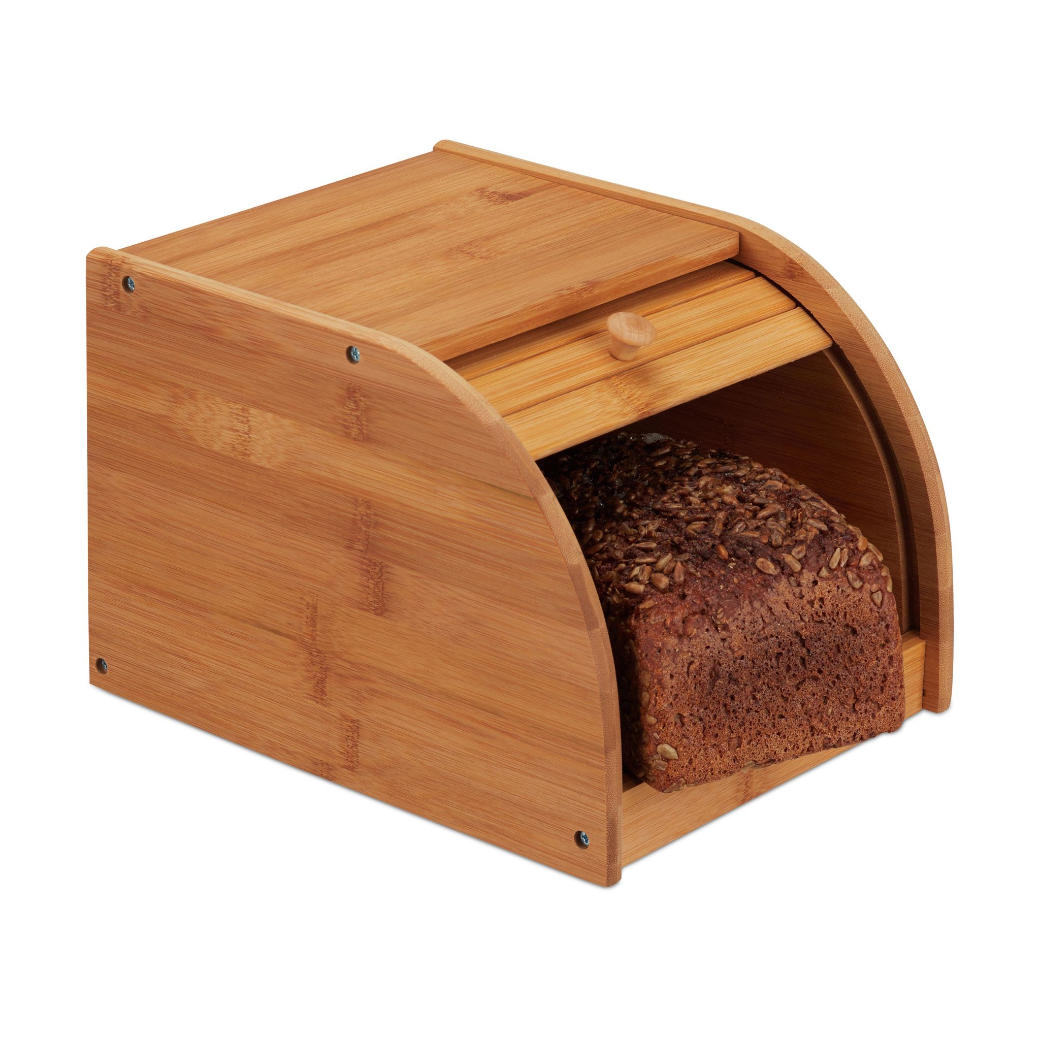 Brotkasten Bambus Hellbraun