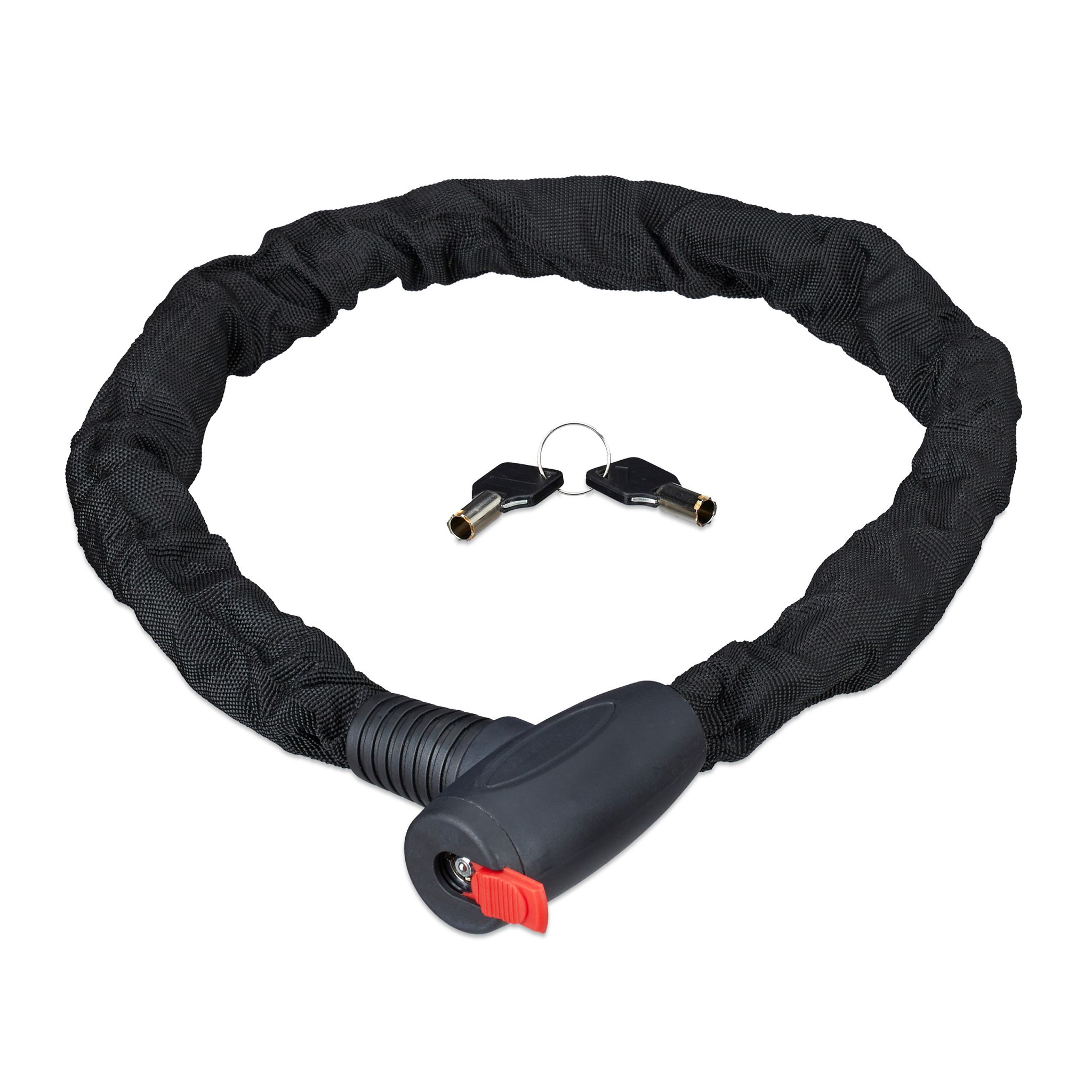 Kettenschloss SECURE 100cm Schwarz