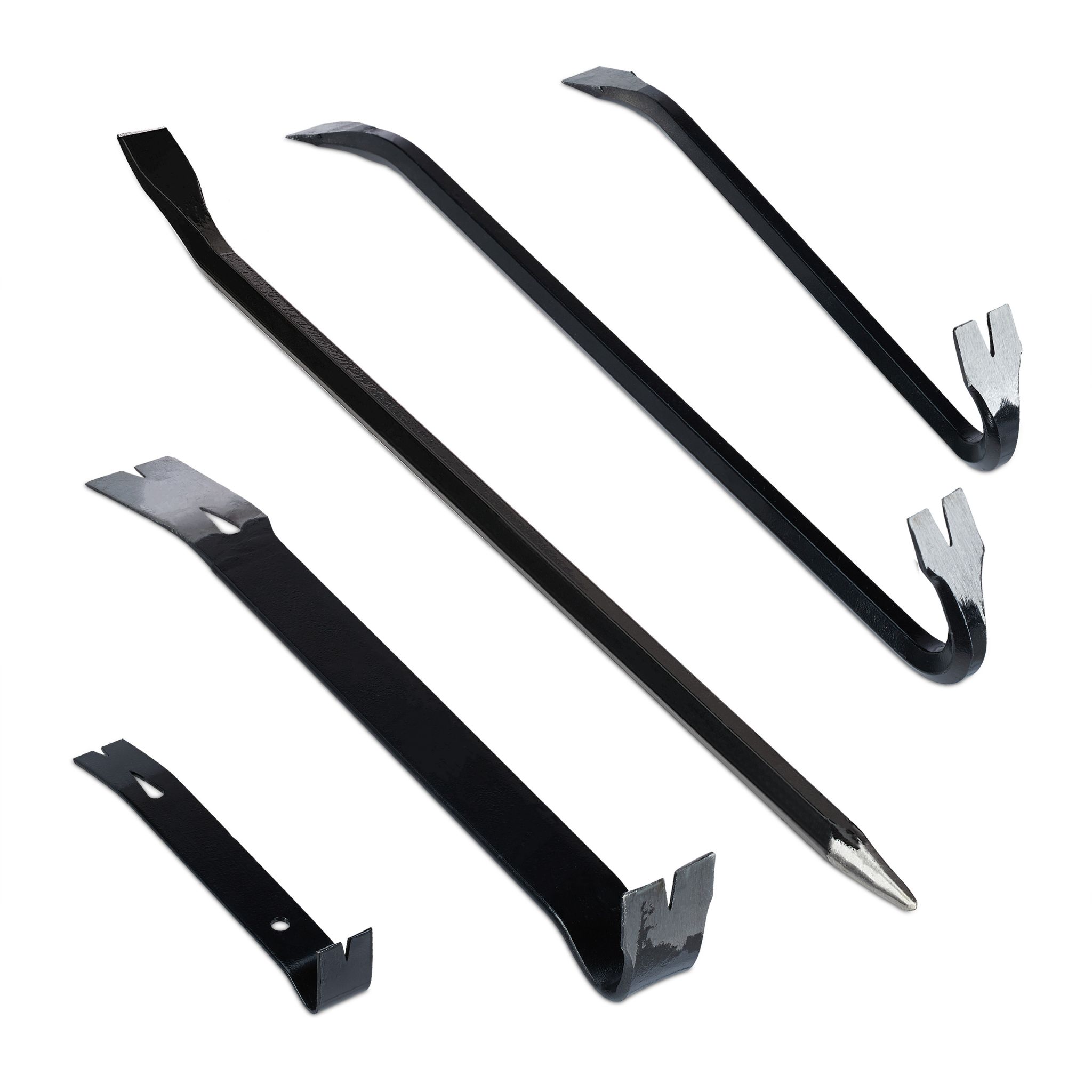 Brecheisen Set 5-teilig Schwarz