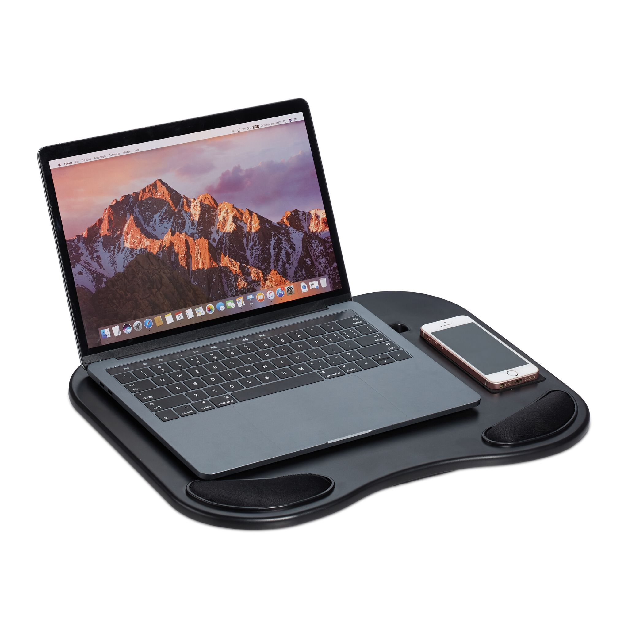 Kniekissen Laptop schwarz Schwarz