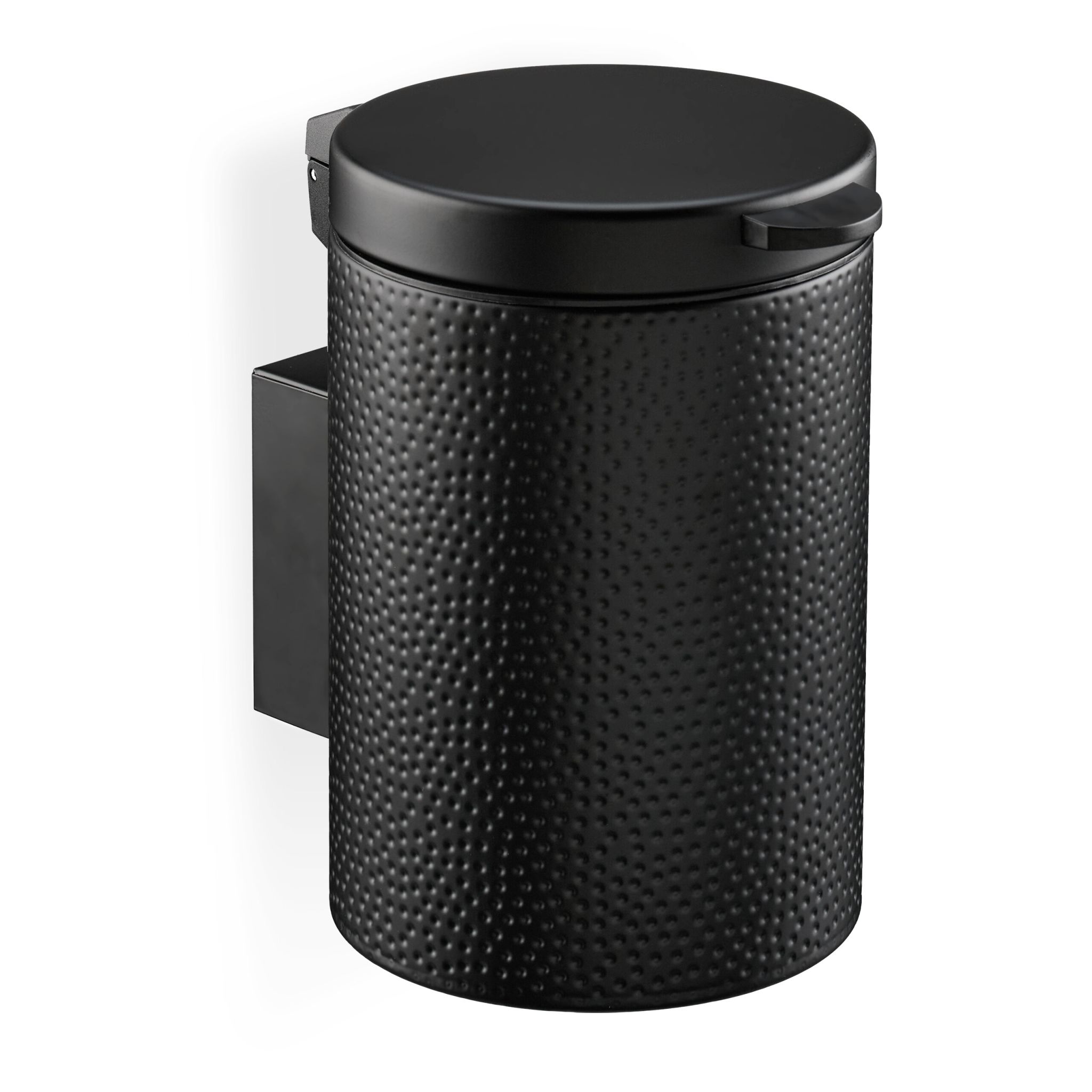 Kosmetikeimer Wandmontage 3 Liter Schwarz