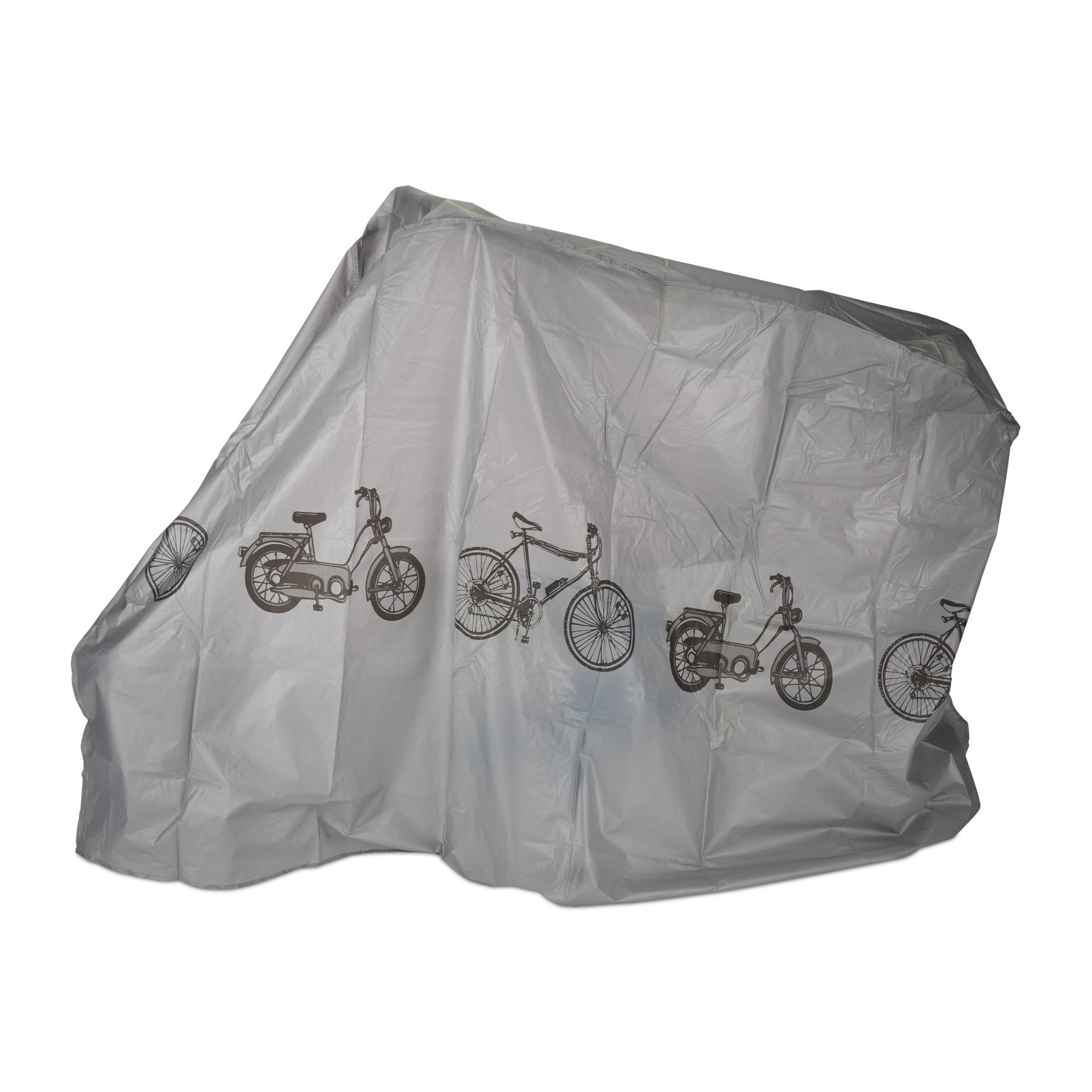 Fahrradgarage Kunststoff Dunkelbraun-Grau