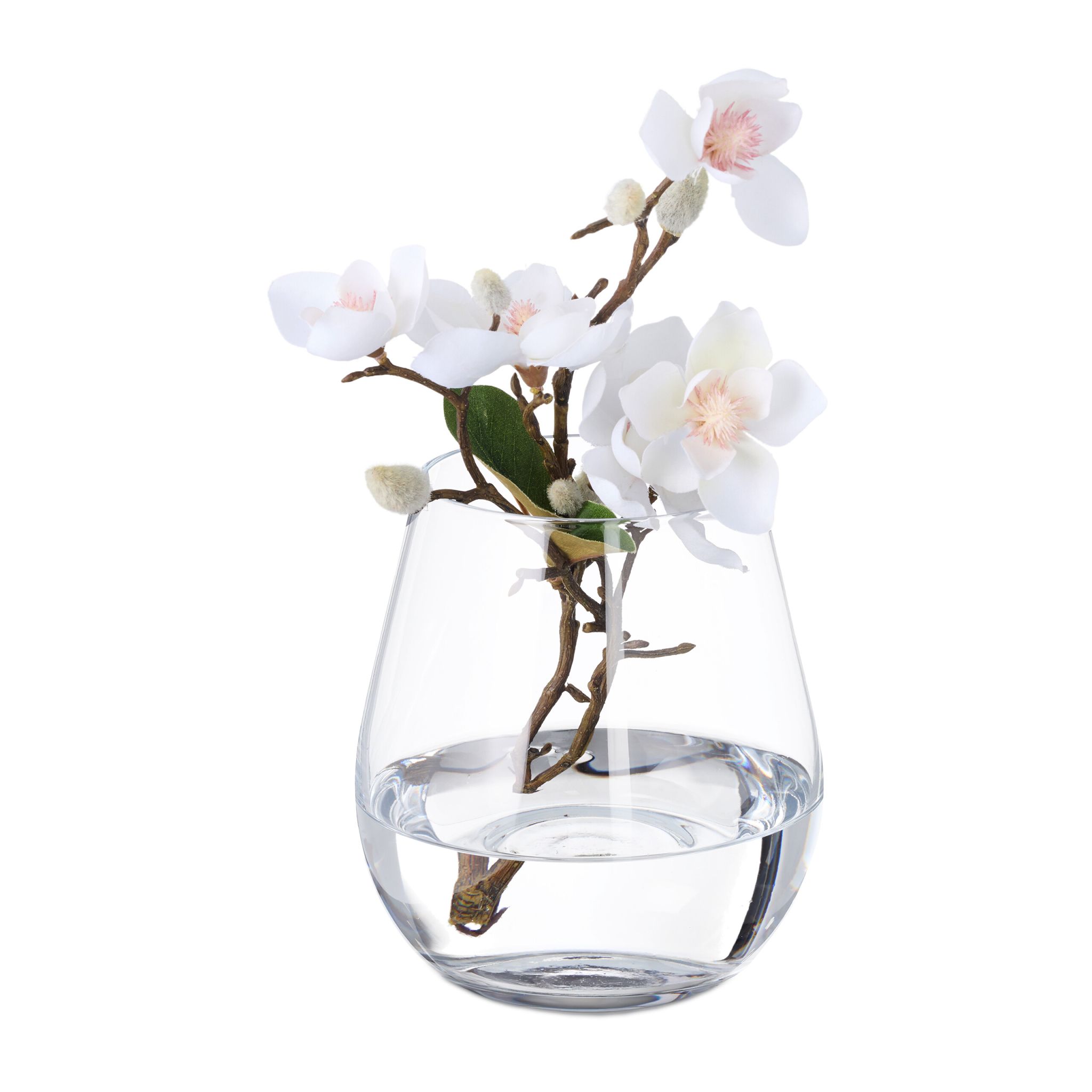 Blumenvase Glas Transparent