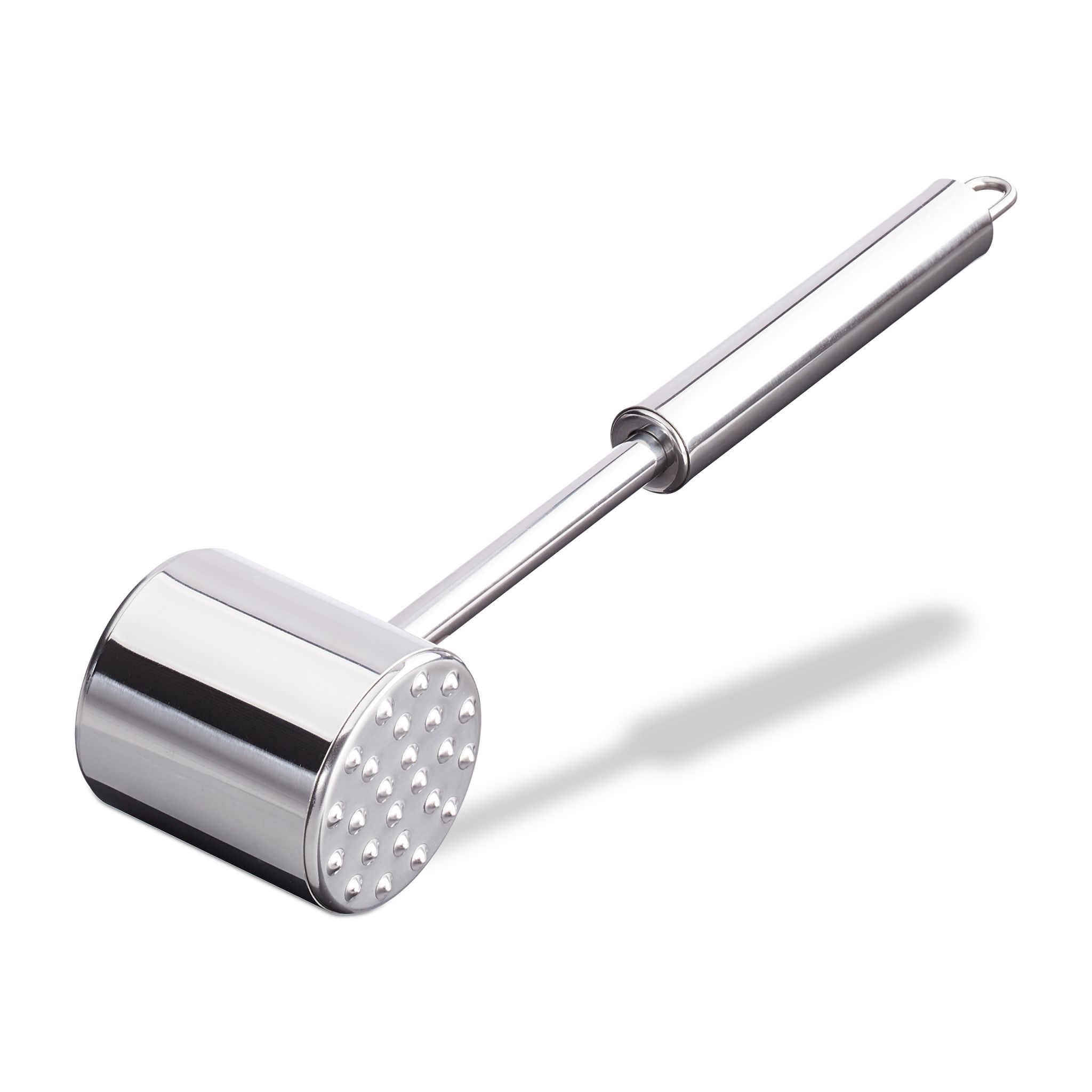 Fleischklopfer Edelstahl Silber