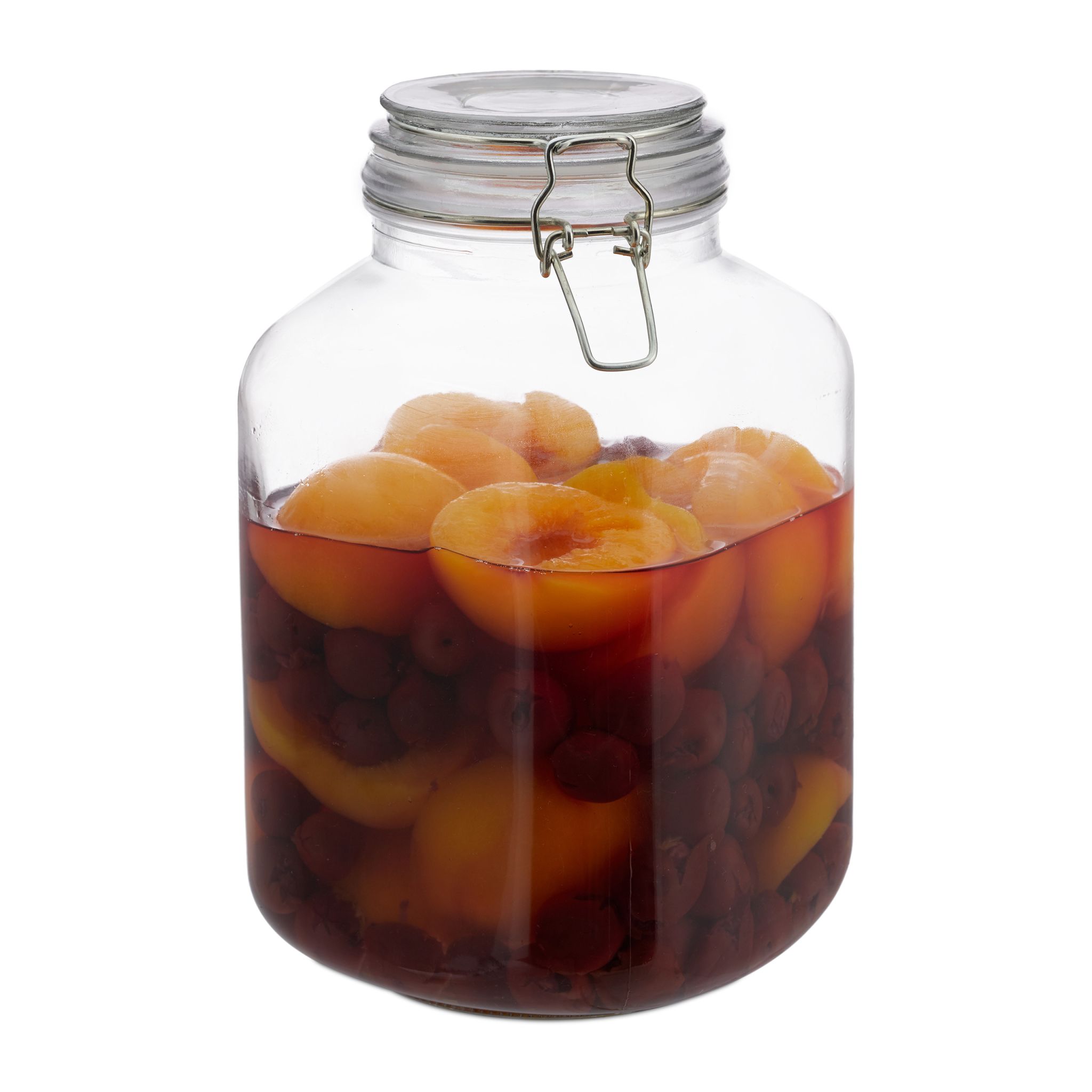 Einmachglas 3L Silber-Transparent