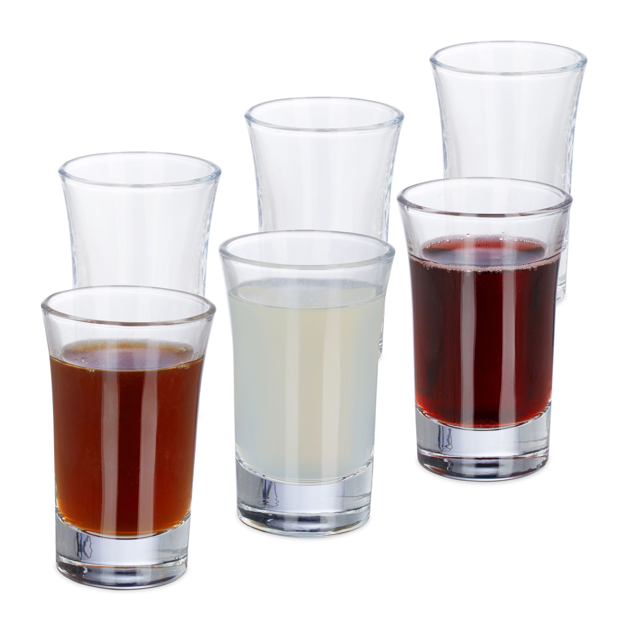 Schnapsgläser 4cl 6er-Set Transparent